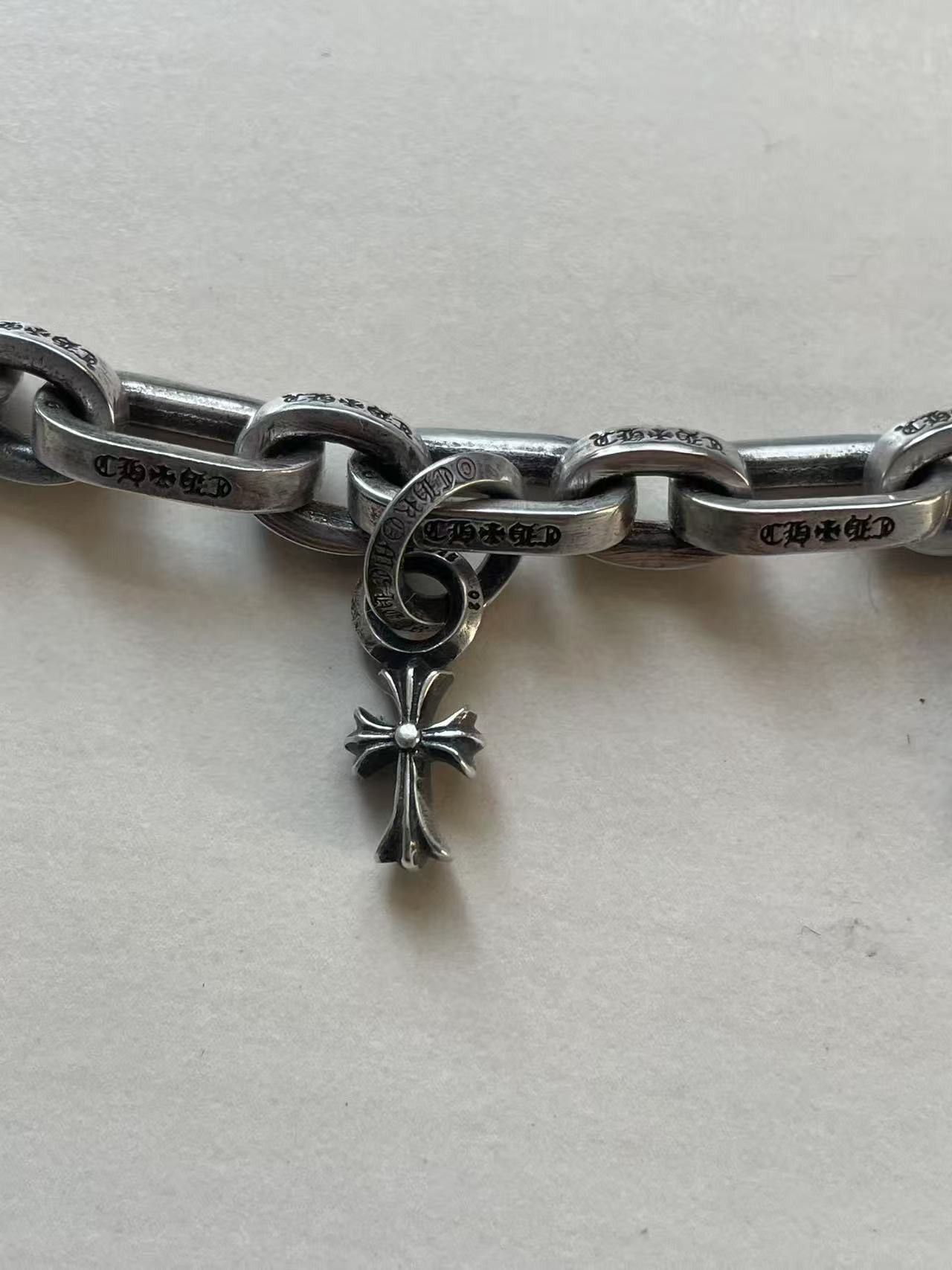 Chrome Hearts Chrome Hearts Multi Element Drop Paperchain Bracelet Size ONE SIZE - 13 Thumbnail