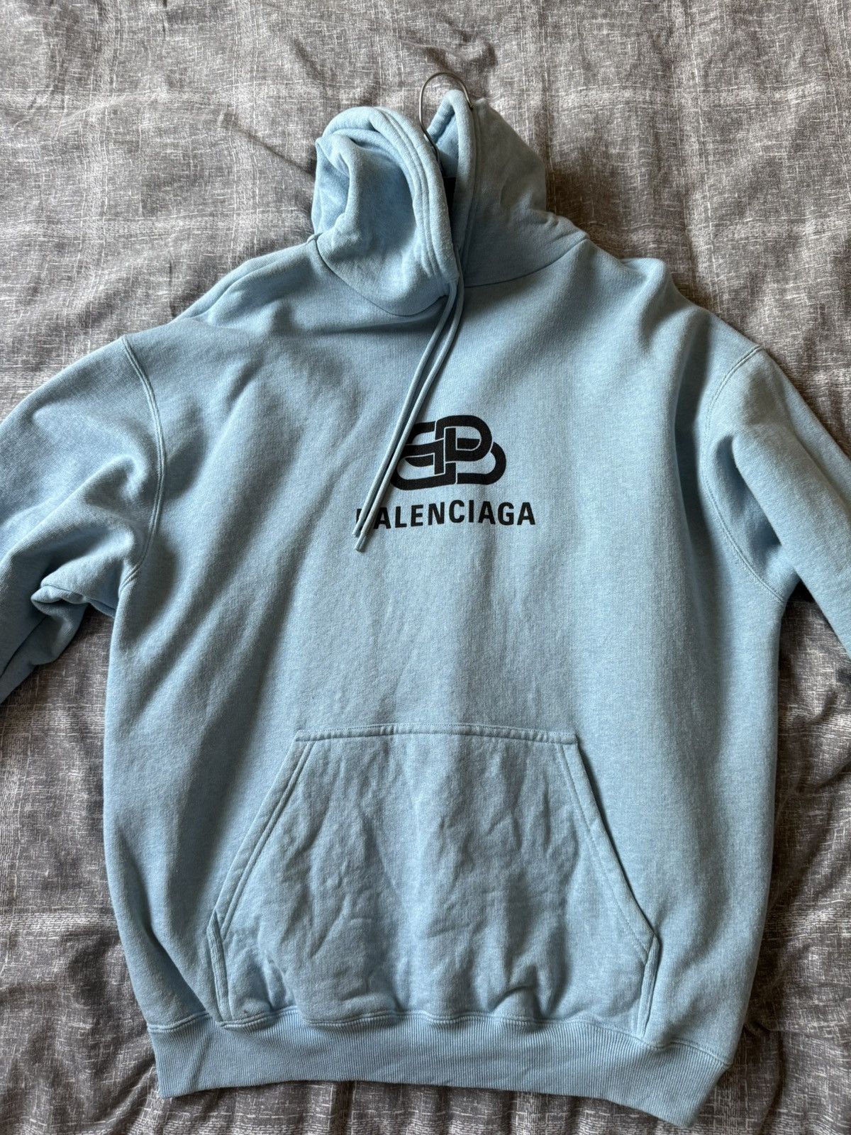 Balenciaga Balenciaga hoodie blue Size US S / EU 44-46 / 1 - 2 Thumbnail