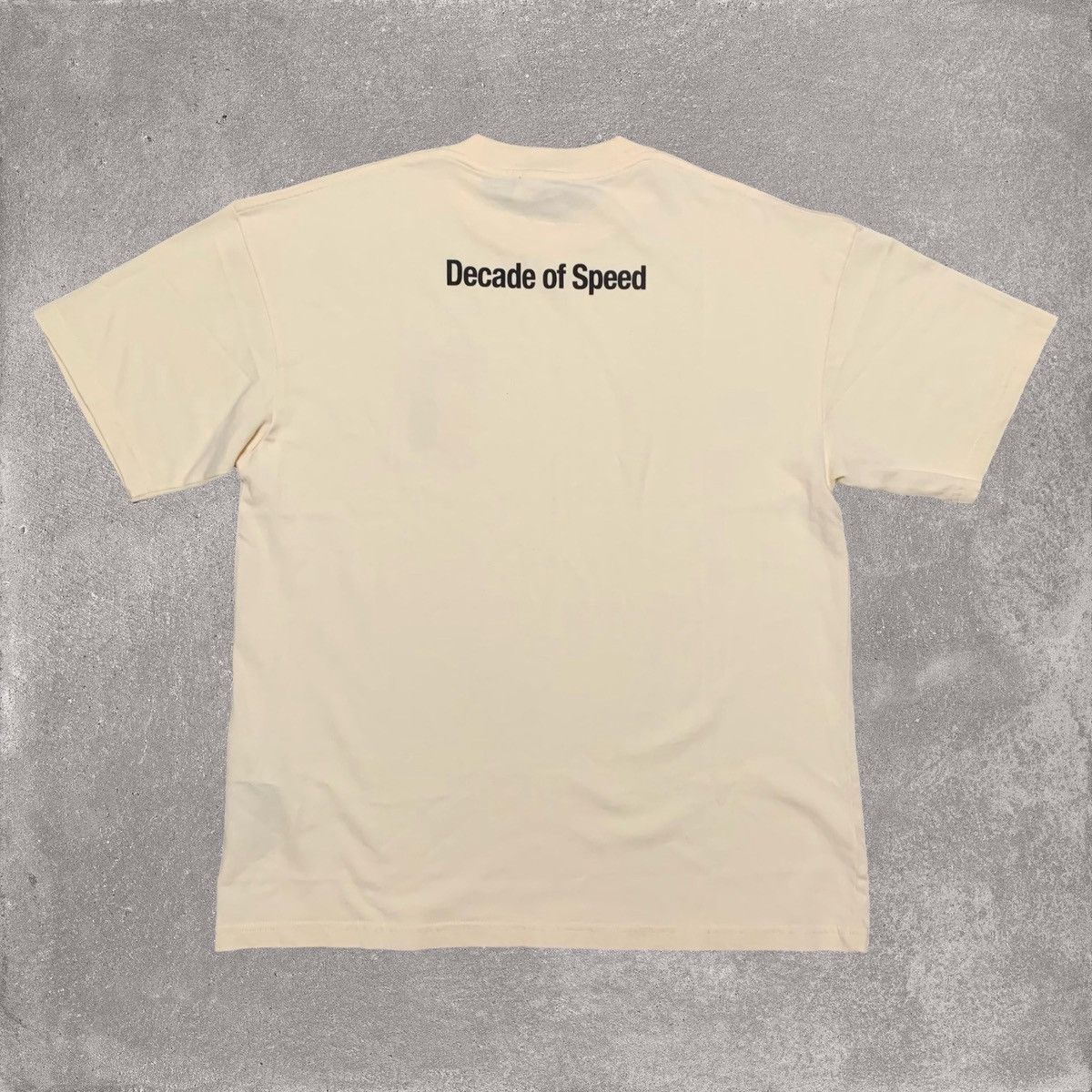 Represent Clo. Represent XS Decade Of Speed Cream White Tee Size US XS / EU 42 / 0 - 2 Thumbnail