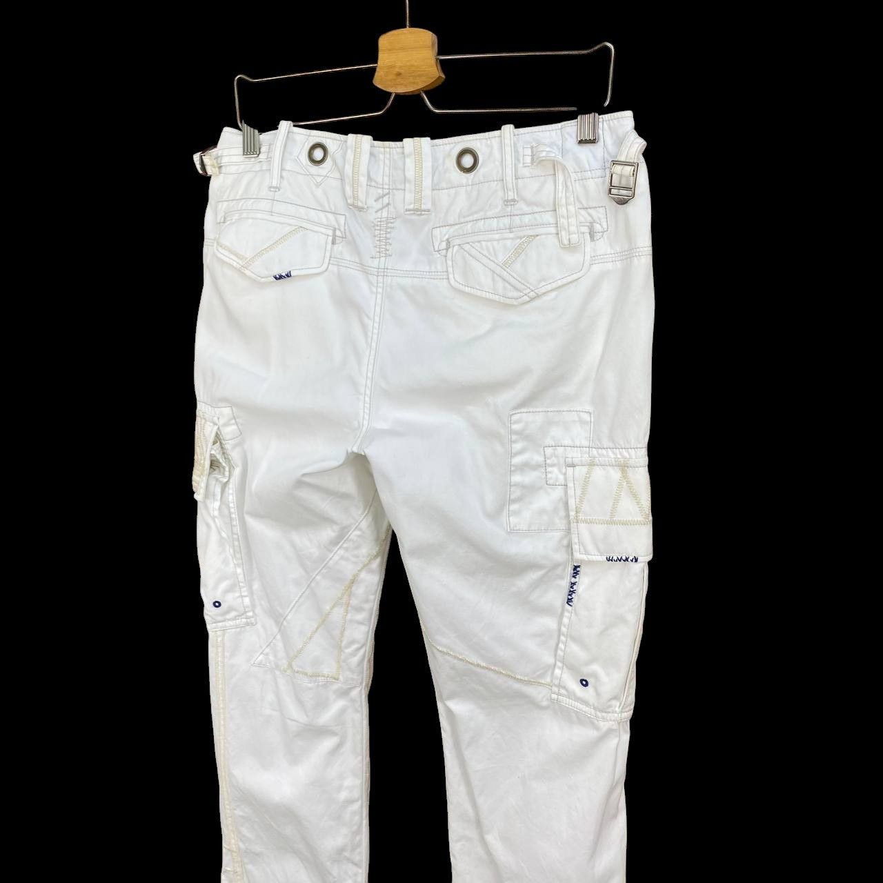 Polo Ralph Lauren Polo Ralph Lauren Off-White Utility Cargo spider-web Stitch Size US 30 / EU 46 - 10 Thumbnail