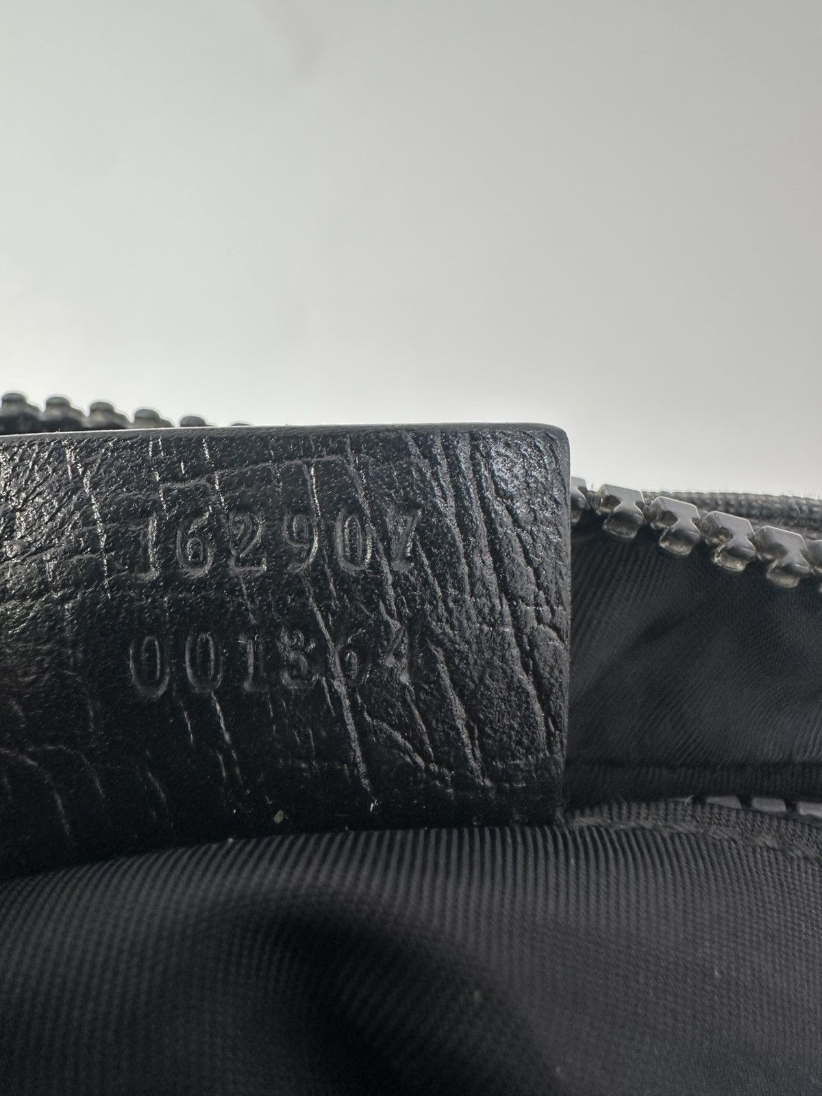 Gucci GUCCI GG Supreme Monogram Messenger Bag Black Grey Size ONE SIZE - 9 Thumbnail