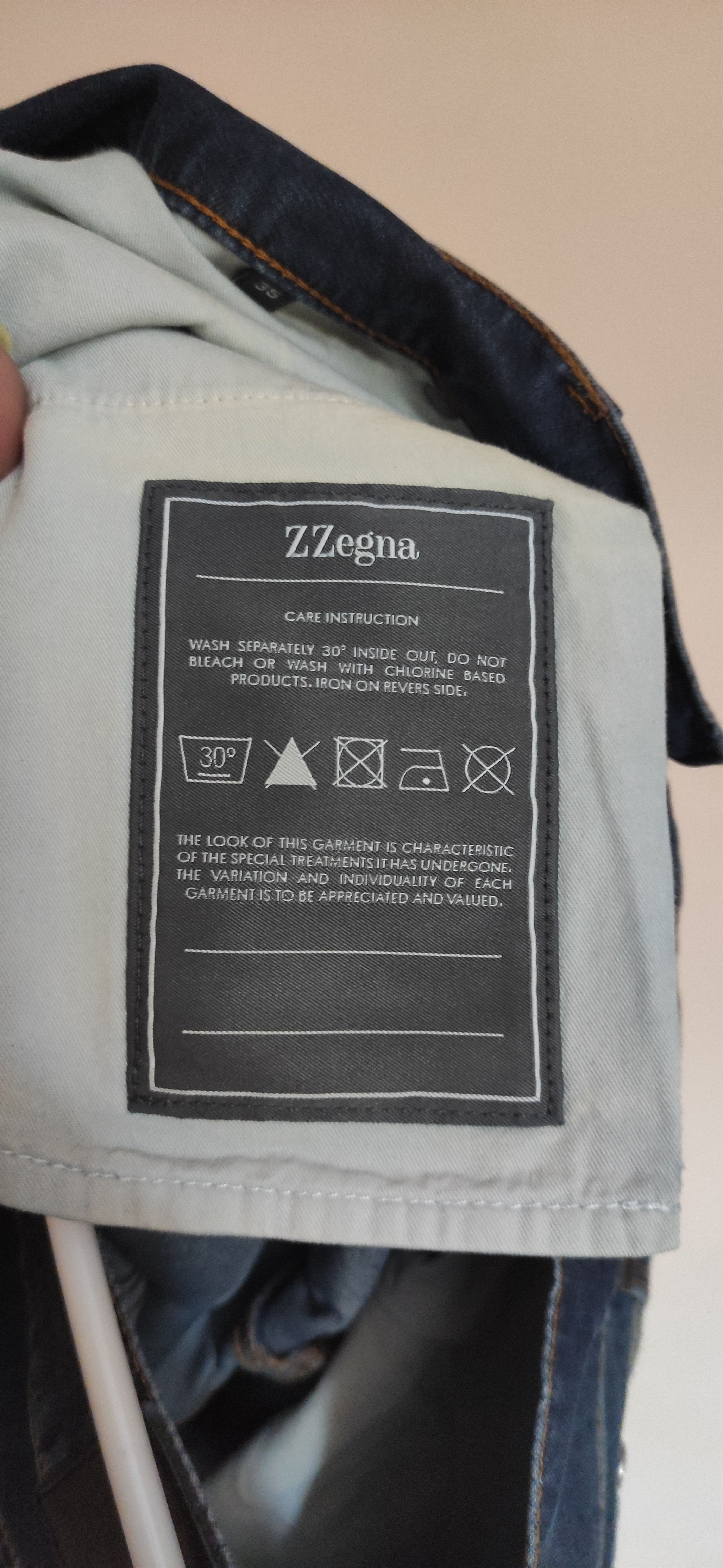 Z Zegna The men's jeans Z Zegna Size US 35 - 4 Thumbnail