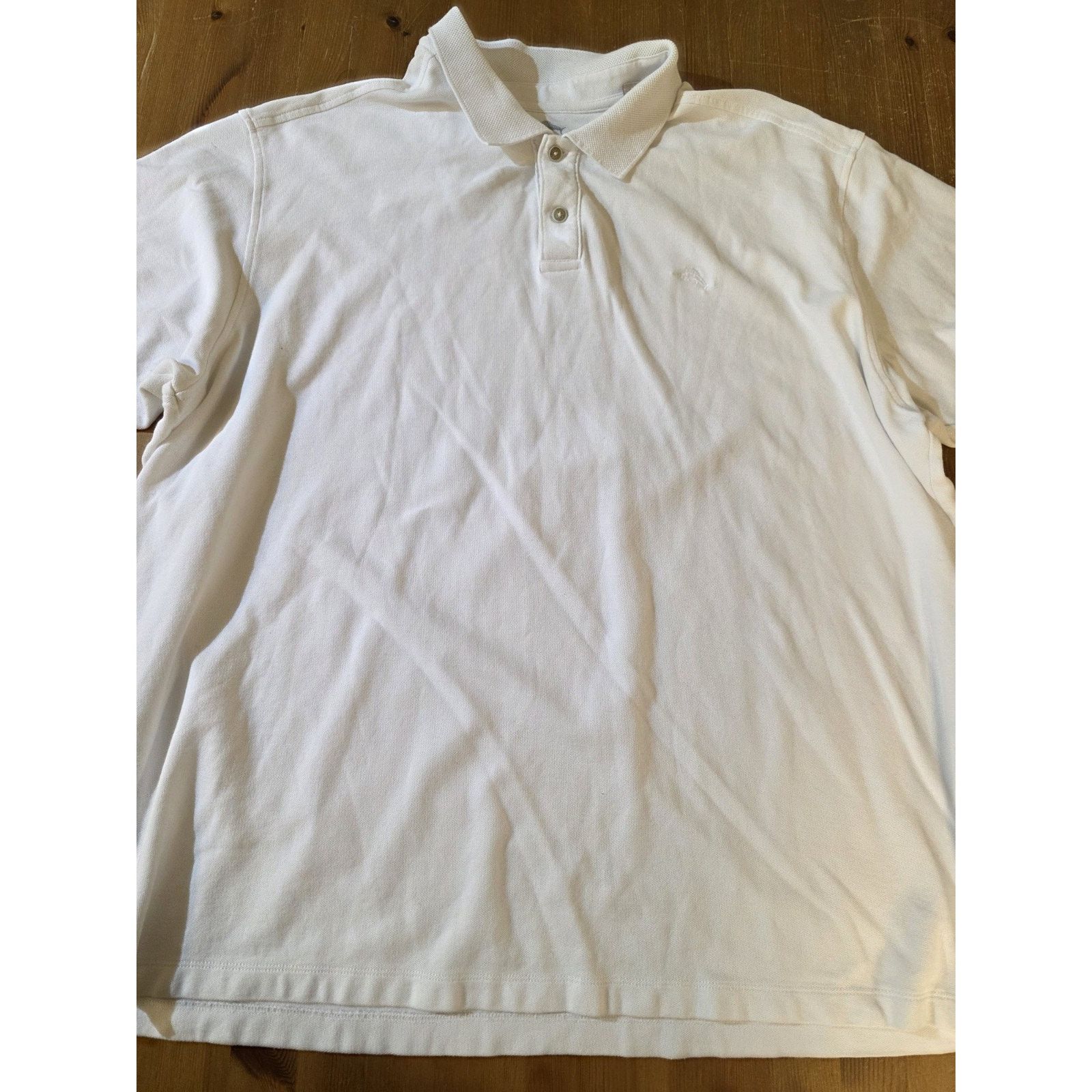 Tommy Bahama Tommy Bahama Men's White Size 3XL Short Sleeve Golf Shirt Size US XXL / EU 58 / 5 - 1 Thumbnail