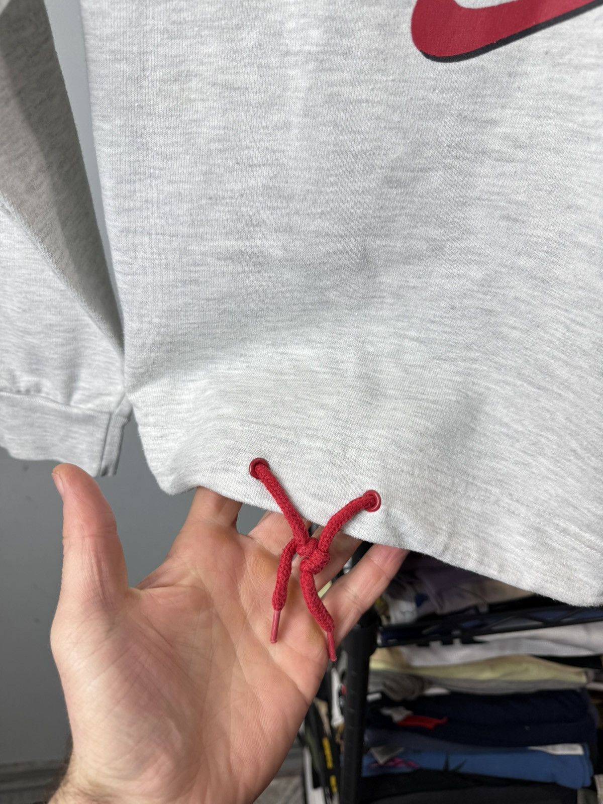Nike 1990’s Rare Nike Vintage Sweatshirt Running Big Logo Print Size US S / EU 44-46 / 1 - 3 Thumbnail