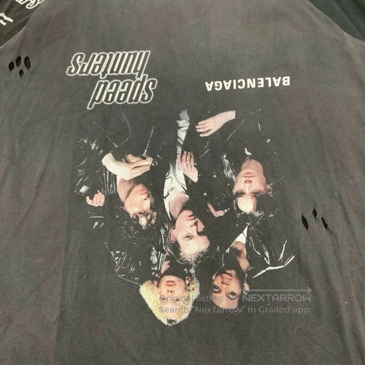 Balenciaga Balenciaga Black Inverted Logo Longsleeve. Size US XS / EU 42 / 0 - 8 Thumbnail