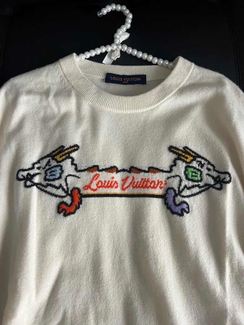 Louis Vuitton LOUIS VUITTON Co-branded nigo sweater 2501-Nextarrow Size US XXL / EU 58 / 5 - 4 Thumbnail