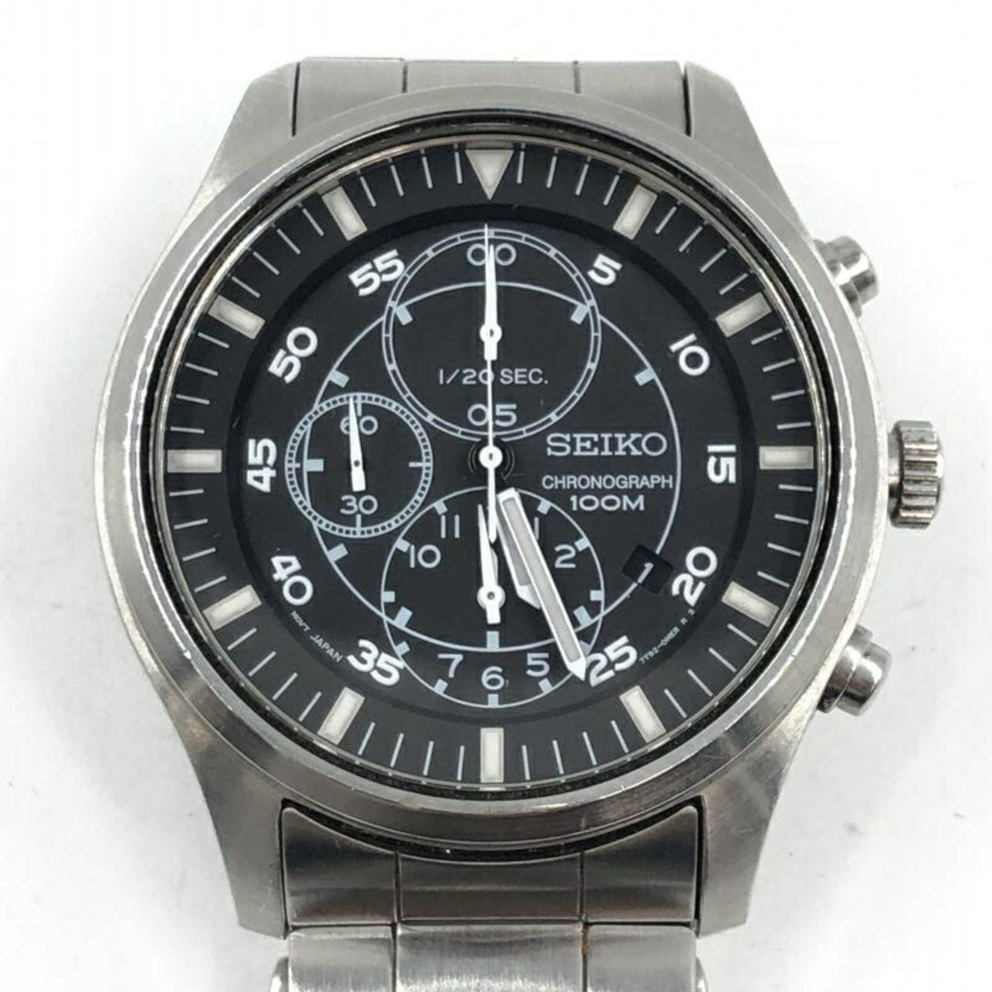 image of Seiko 7T92-0Js0 Wristwatch Quartz Seiko in Blue, Women's