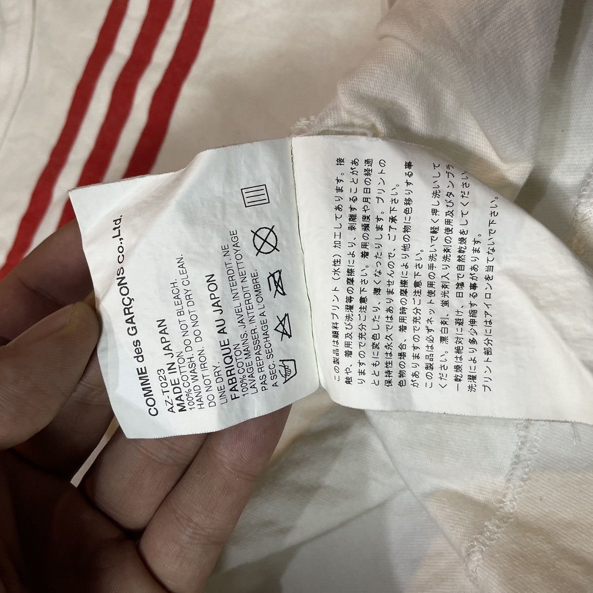 Comme des Garcons × Japanese Brand Comme des garcons t-shirt Size S / US 4 / IT 40 - 4 Thumbnail