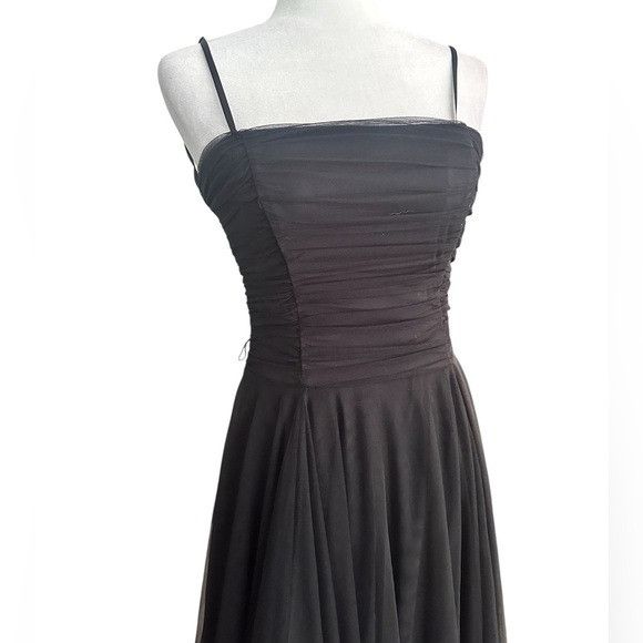 Other Vintage B. Smart Whimsical Black and Pink Asymmetrical Hem D Size S / US 4 / IT 40 - 3 Thumbnail