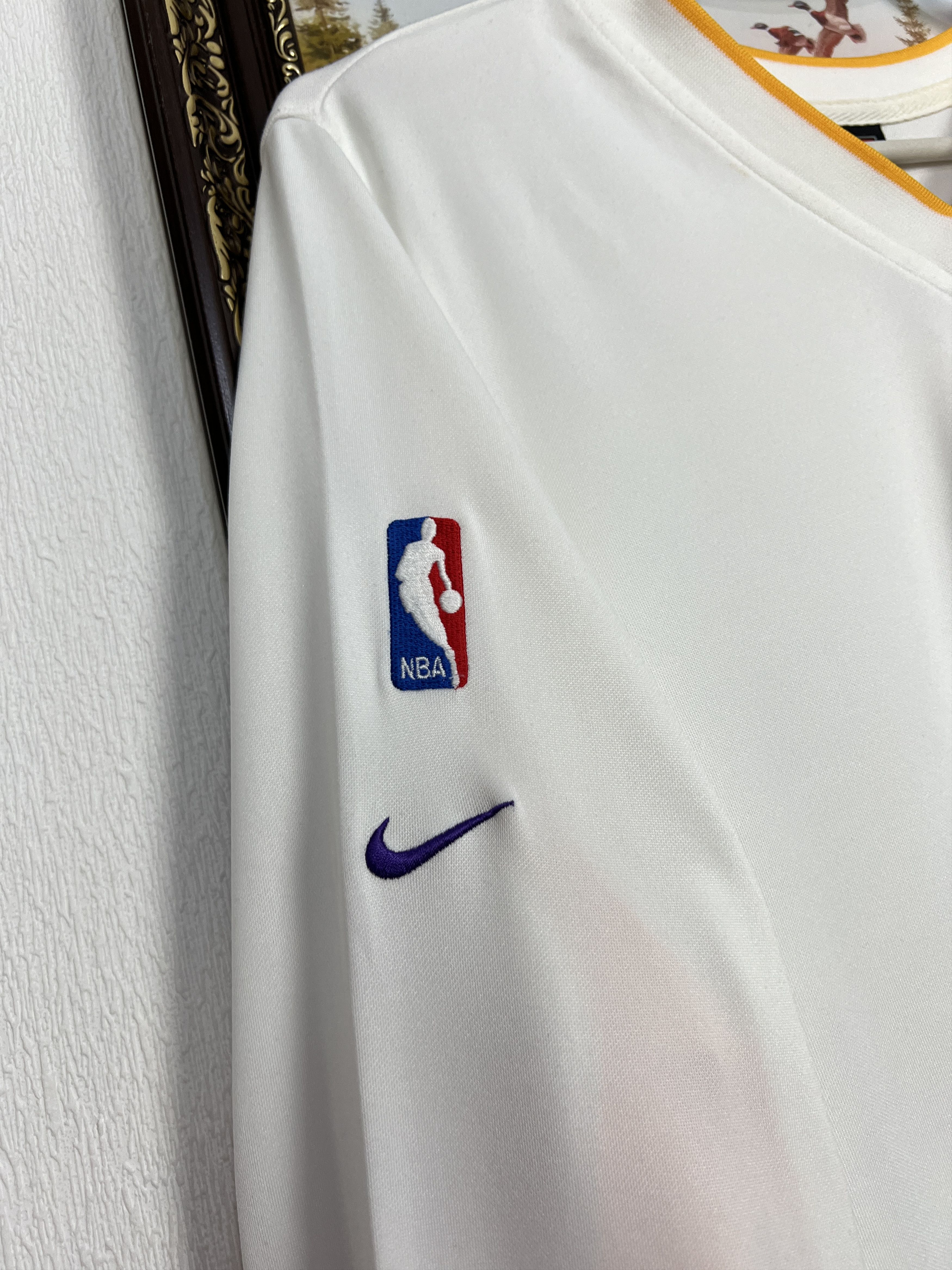 Nike Los Angeles Lakers NBA Warm Up Sweatshirt Shooting Track Top Size US XL / EU 56 / 4 - 4 Thumbnail