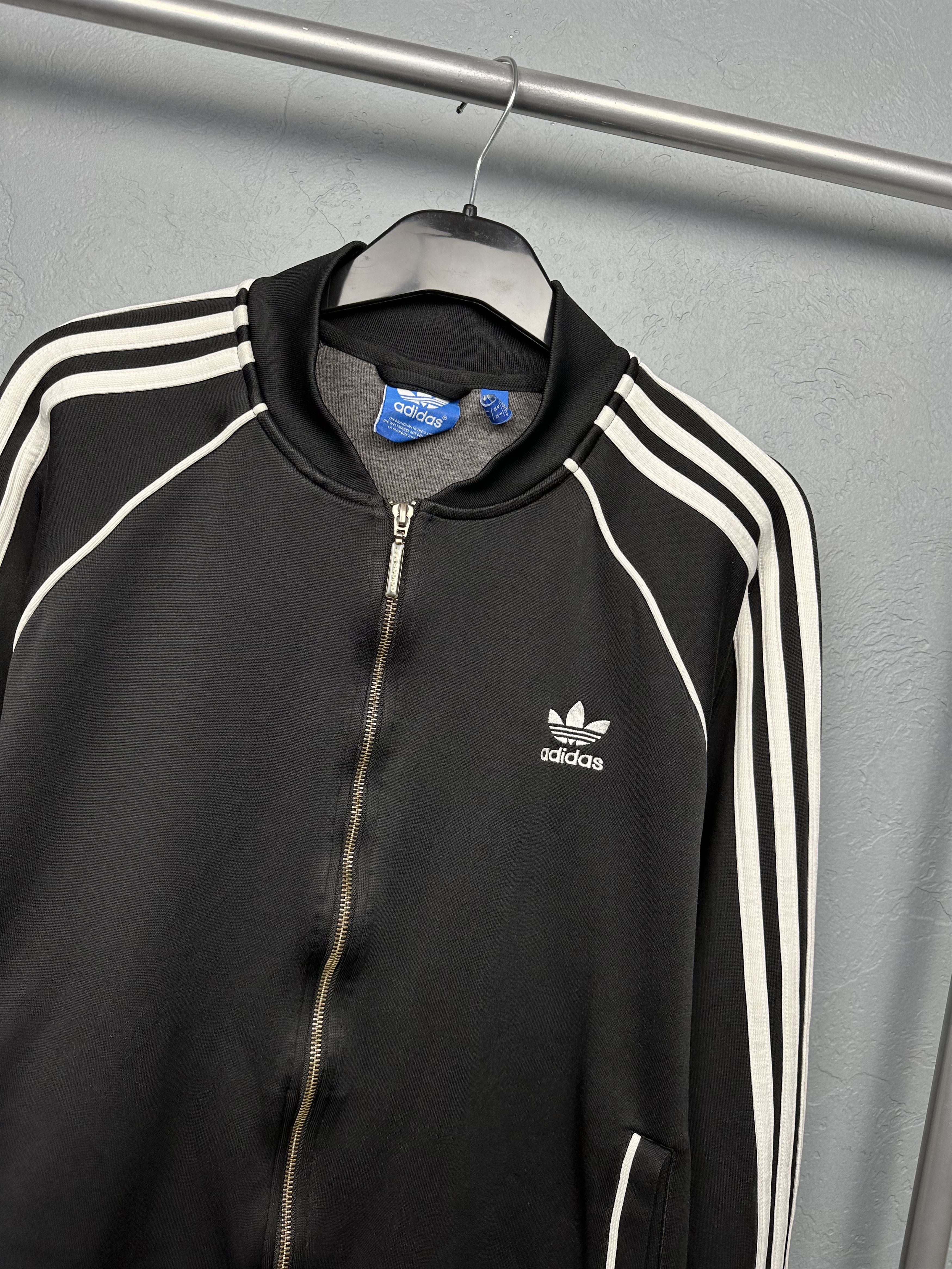Adidas Adidas Vintage Mens Bomber Track Top Jacket Y2K Size US XL / EU 56 / 4 - 2 Thumbnail