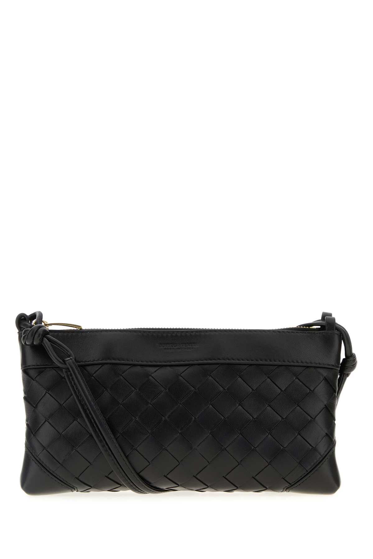 Bottega Veneta Black Leather Crossbody Bag Size ONE SIZE - 1 Thumbnail