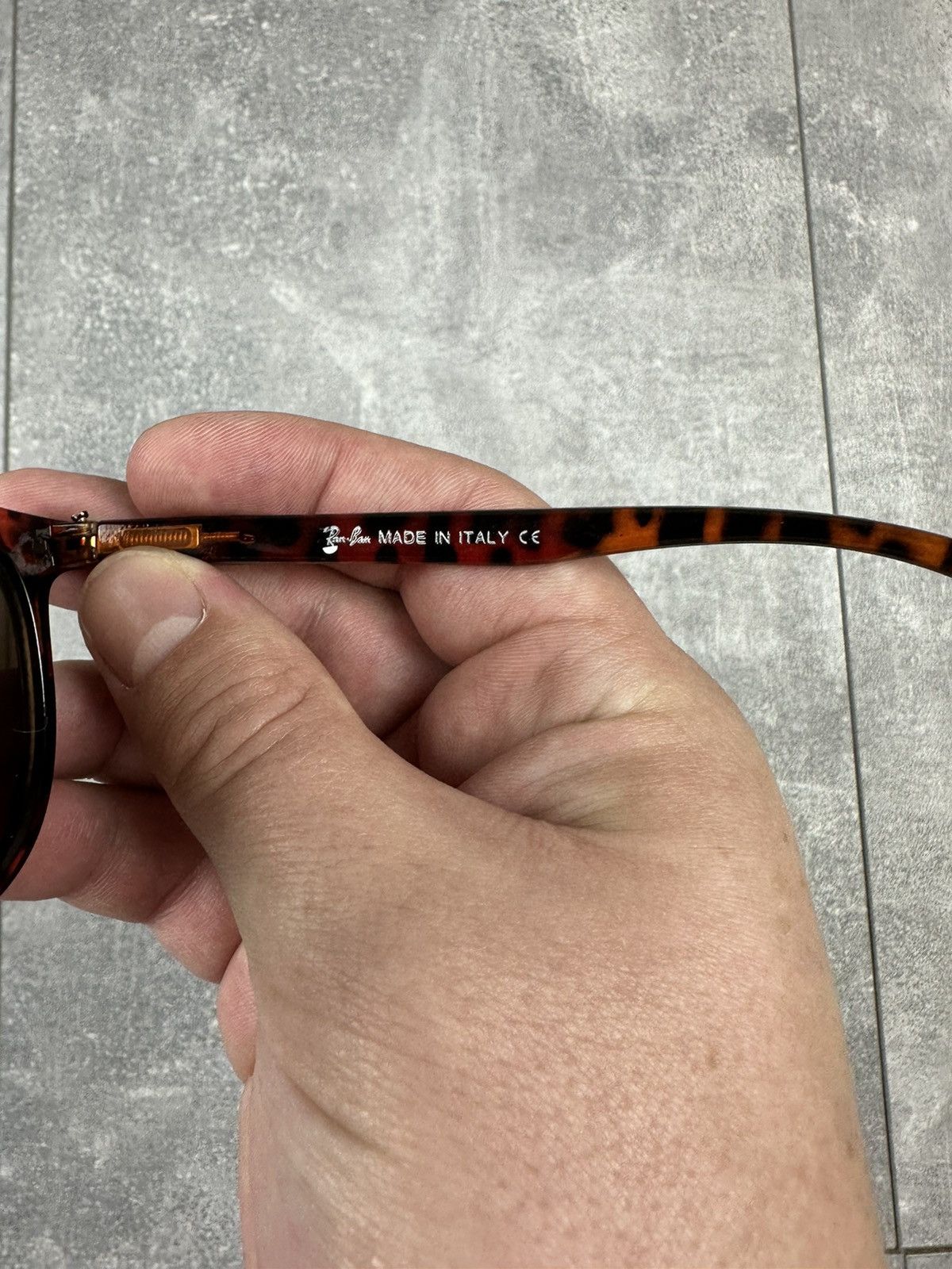 RayBan Vintage Ray Ban Leopard Print Sunglass Size ONE SIZE - 6 Thumbnail