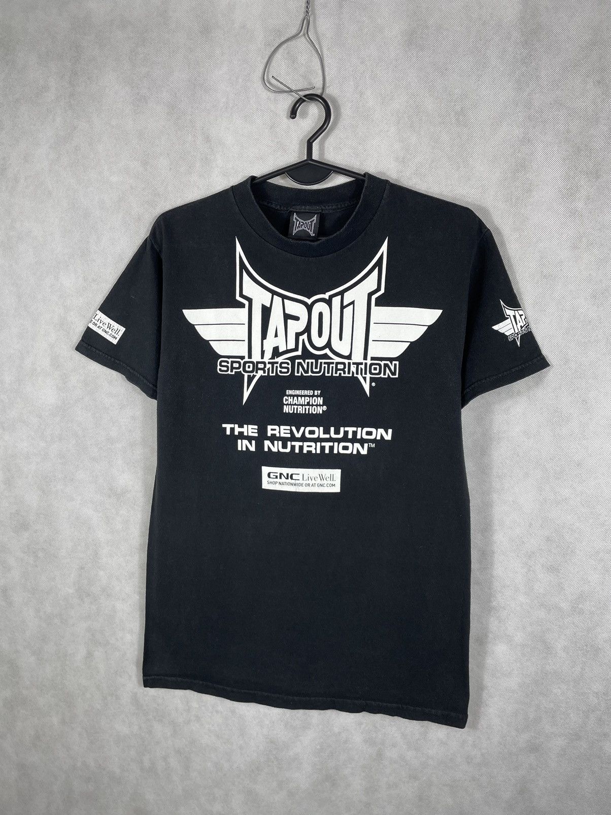 Tapout × Vintage Black vintage y2k t-shirt tee Tapout opium affliction Grunge Size US S / EU 44-46 / 1 - 3 Thumbnail