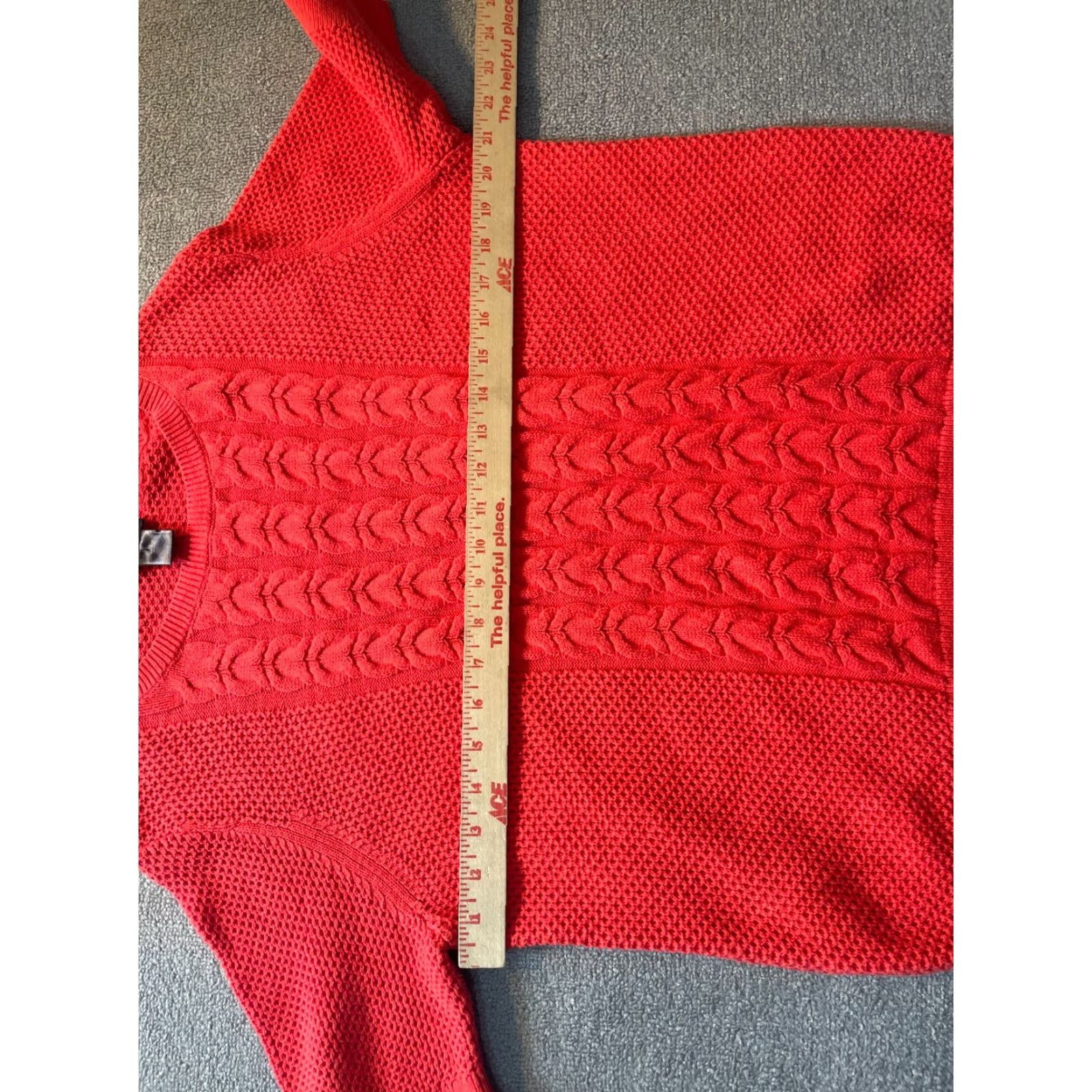Ann Taylor Ann Taylor Sweater Cardigan XL Womens Coral Pink Knit Pink Womens XL Coral Knit Cardigan Sweater Ann Taylor Size XL / US 12-14 / IT 48-50 - 2 Thumbnail