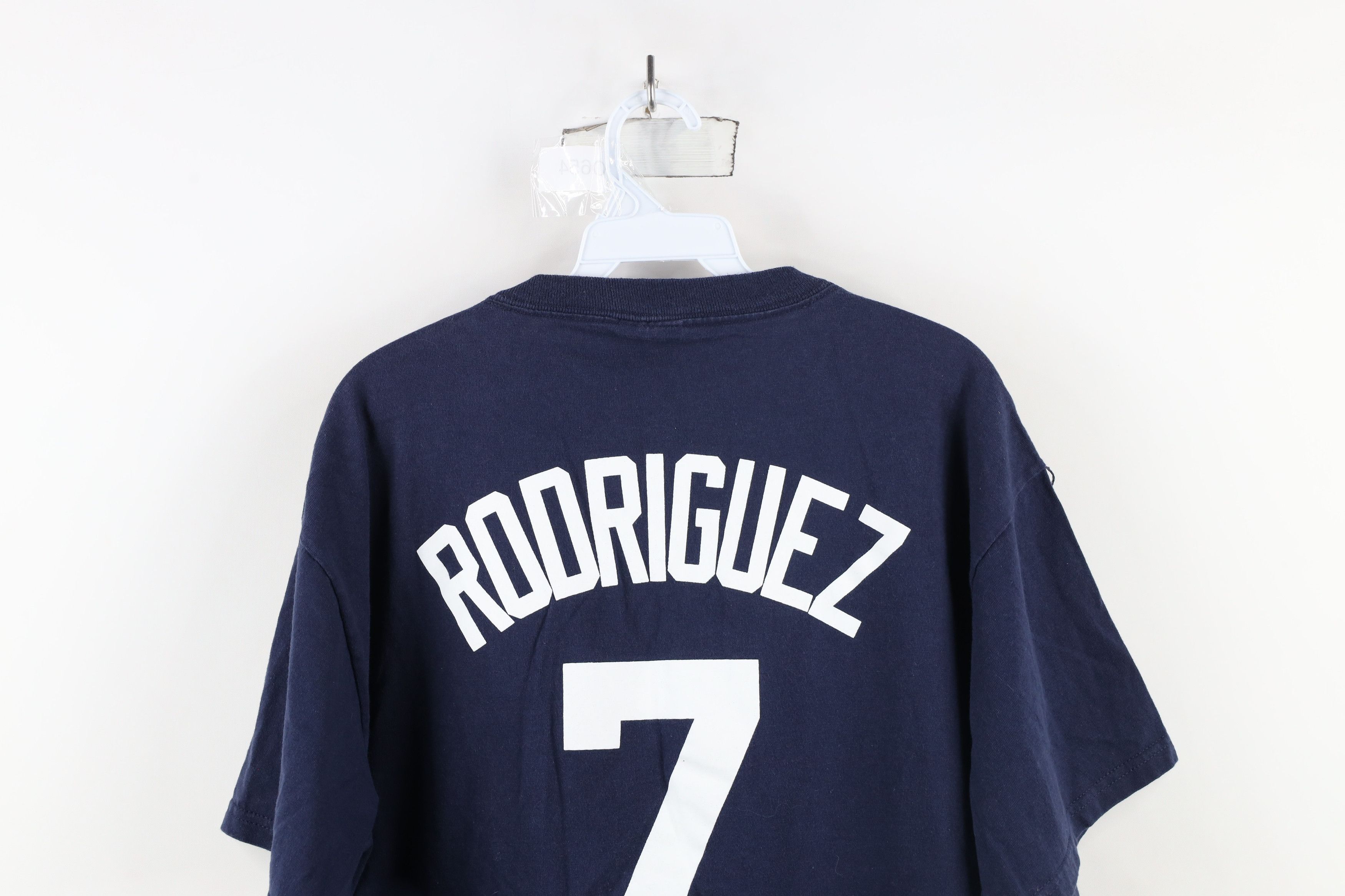 Majestic × Vintage Vintage Majestic Rodriguez Detroit Tigers Baseball T-Shirt Size US L / EU 52-54 / 3 - 13 Thumbnail