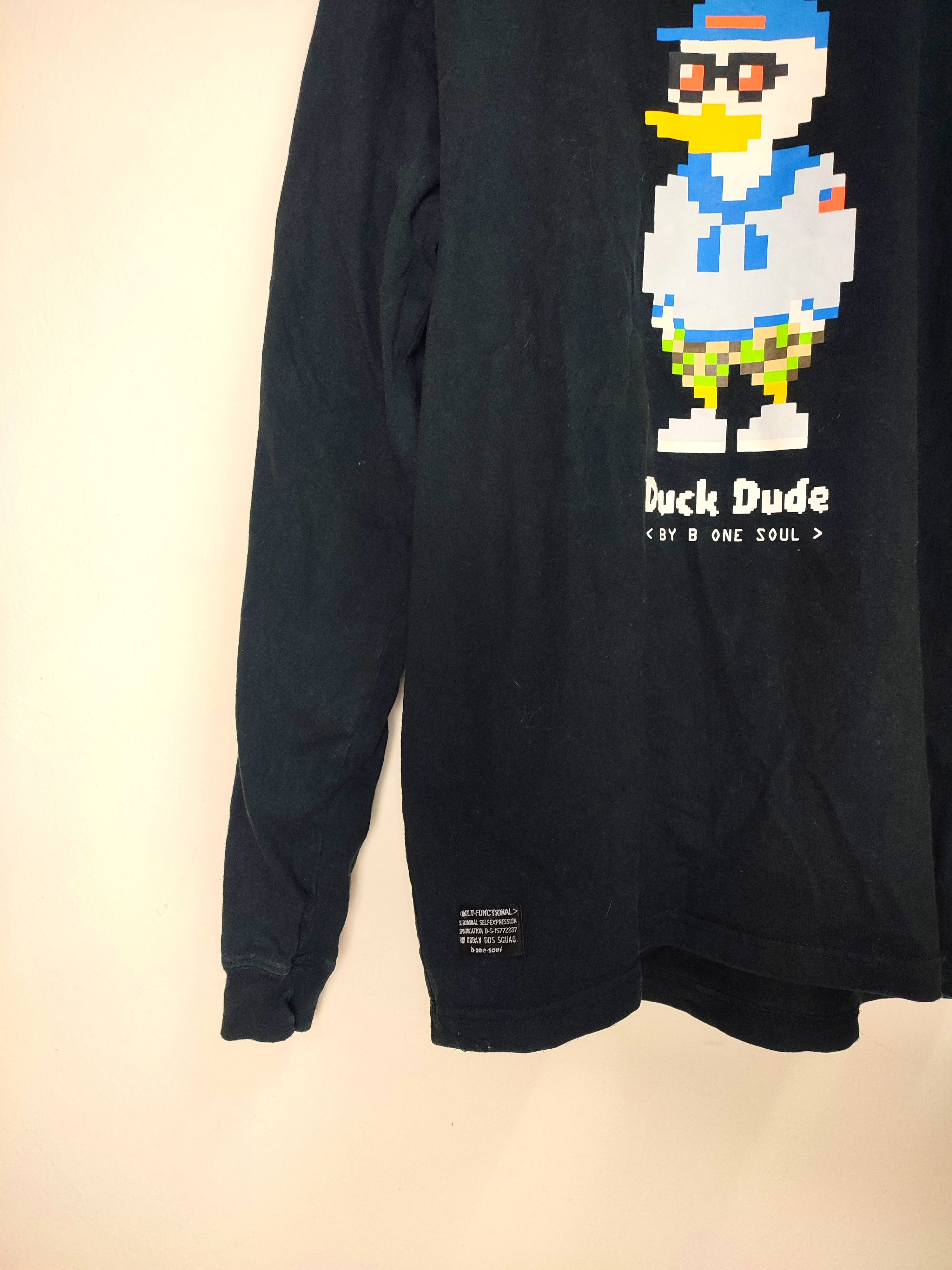 Japanese Brand B-ONE-SOUL Duck Dude Long Sleeve Shirt Size US L / EU 52-54 / 3 - 4 Thumbnail