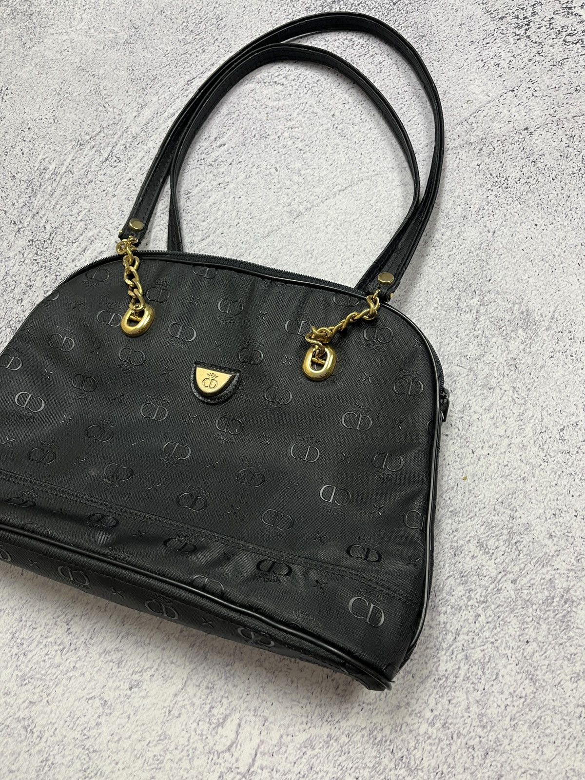Christian Dior Monsieur Vintage 90’s Christian Dior CD Monogram Logo Shoulder Bag Size ONE SIZE - 5 Thumbnail