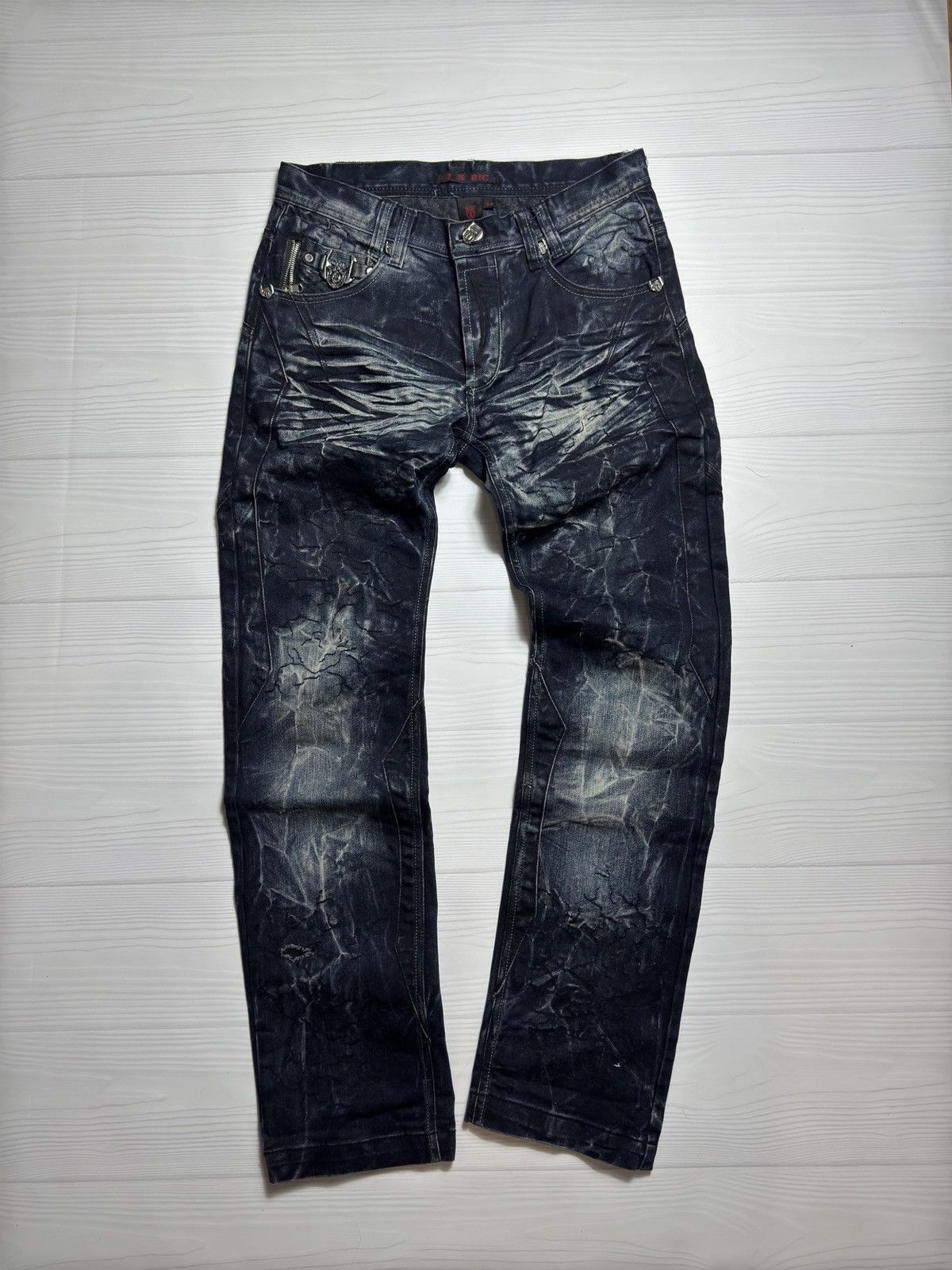 Fabric Brand & Co. × Simon Miller Jeneric indigo jeans Size US 32 / EU 48 - 1 Thumbnail
