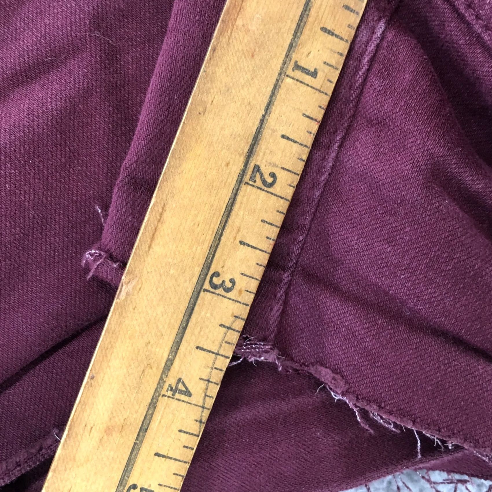 American Eagle Outfitters American Eagle Outfitters Hi Rise Shortie Shorts Womens 4 Red Stretch Cut Off Shirt Size 27" / US 4 / IT 40 - 7 Thumbnail