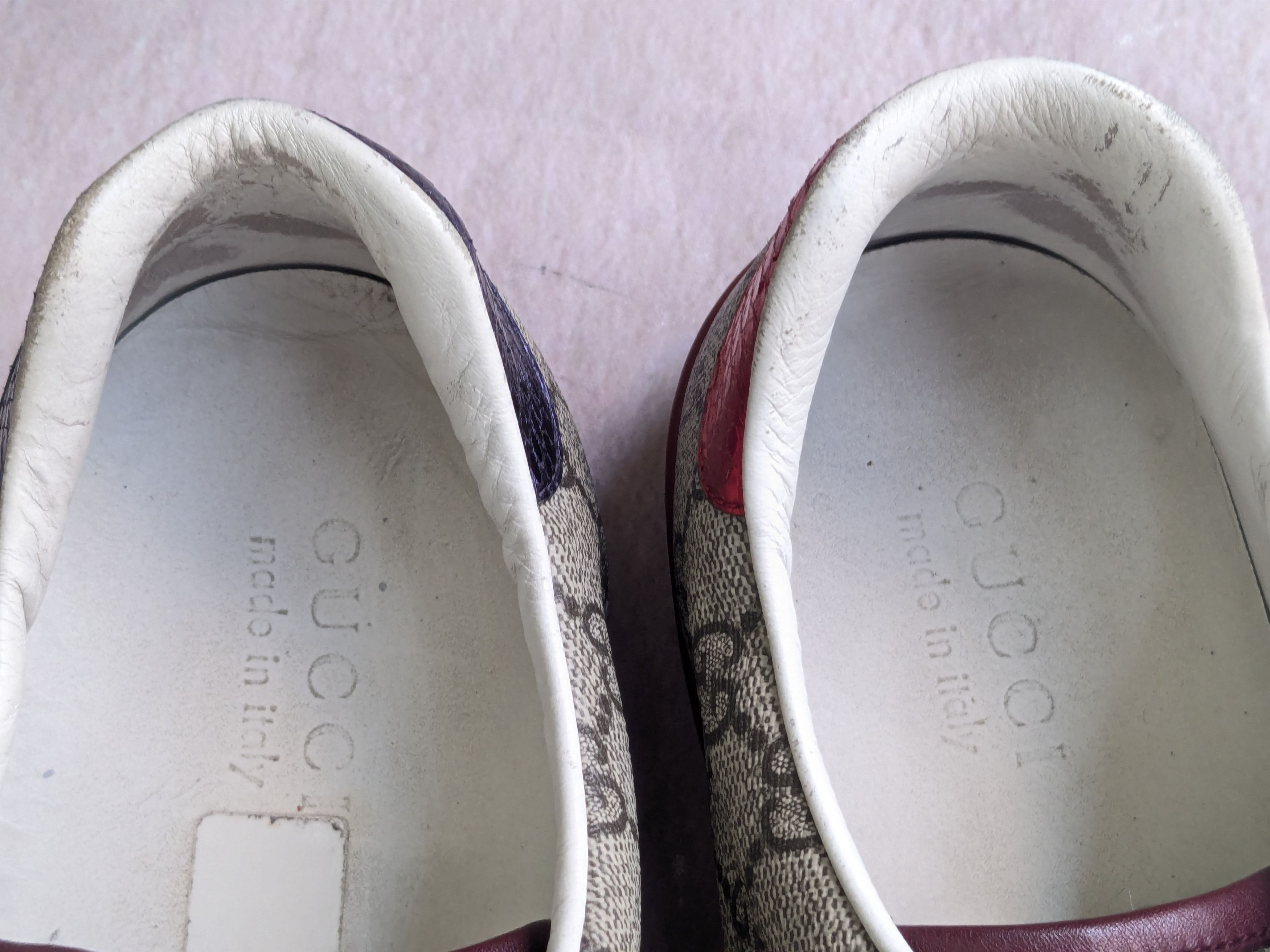 Gucci Gucci Ace Sneakers 10 Canvas Monogram Supreme Low Tops Size US 10 / EU 43 - 4 Thumbnail