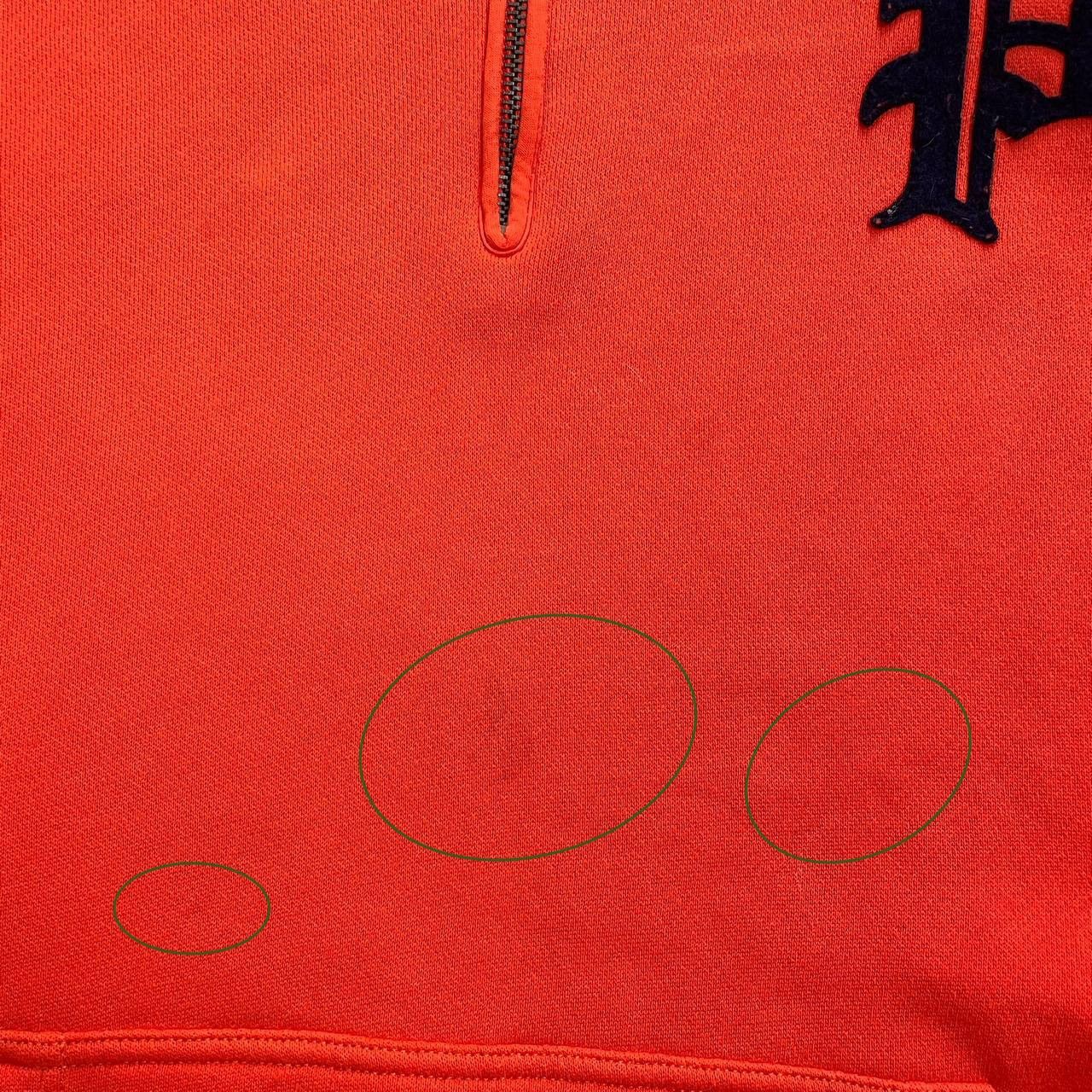 Polo Ralph Lauren Polo Ralph Lauren College Letter Quarter Zip Hoodie Orange Size US XL / EU 56 / 4 - 9 Thumbnail
