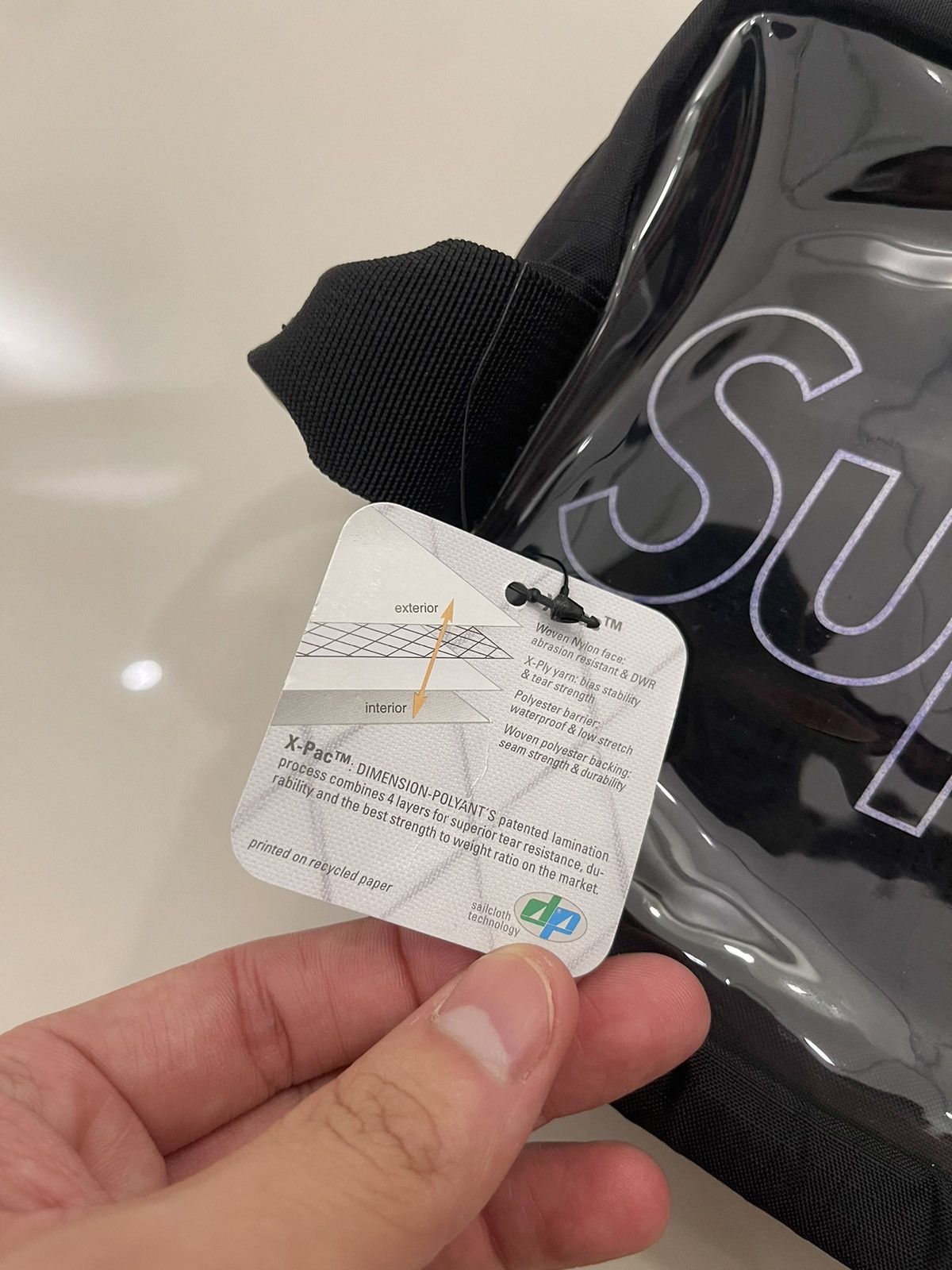 Supreme Supreme Utility Bag Black FW18 Size ONE SIZE - 6 Thumbnail