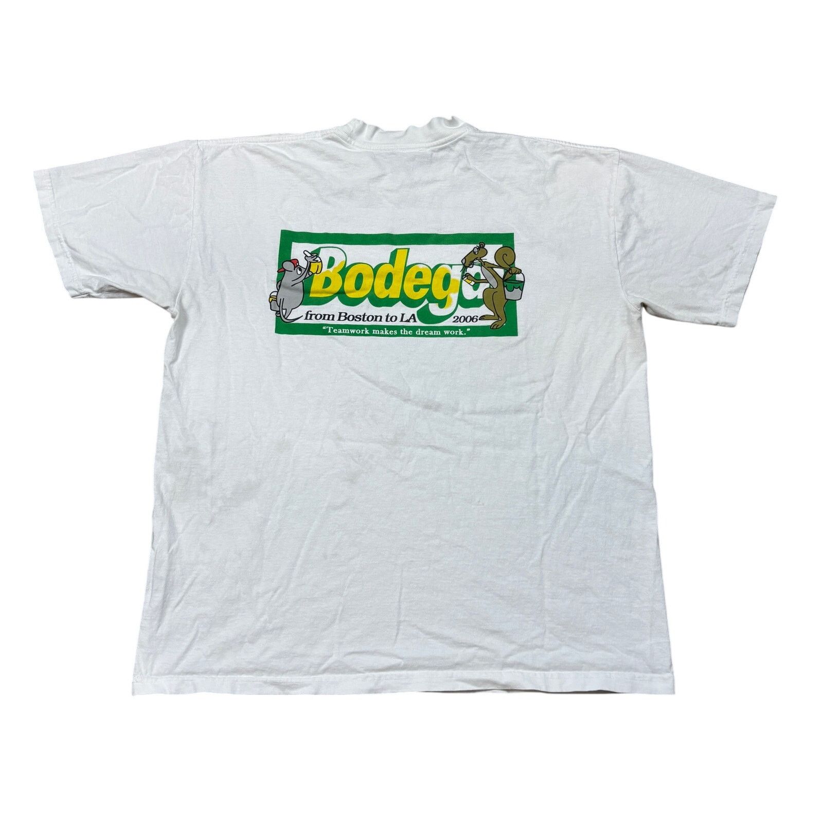 Bodega Bodega From Boston to LA 2006 Teamwork T Shirt Men's XL Size US XL / EU 56 / 4 - 1 Thumbnail