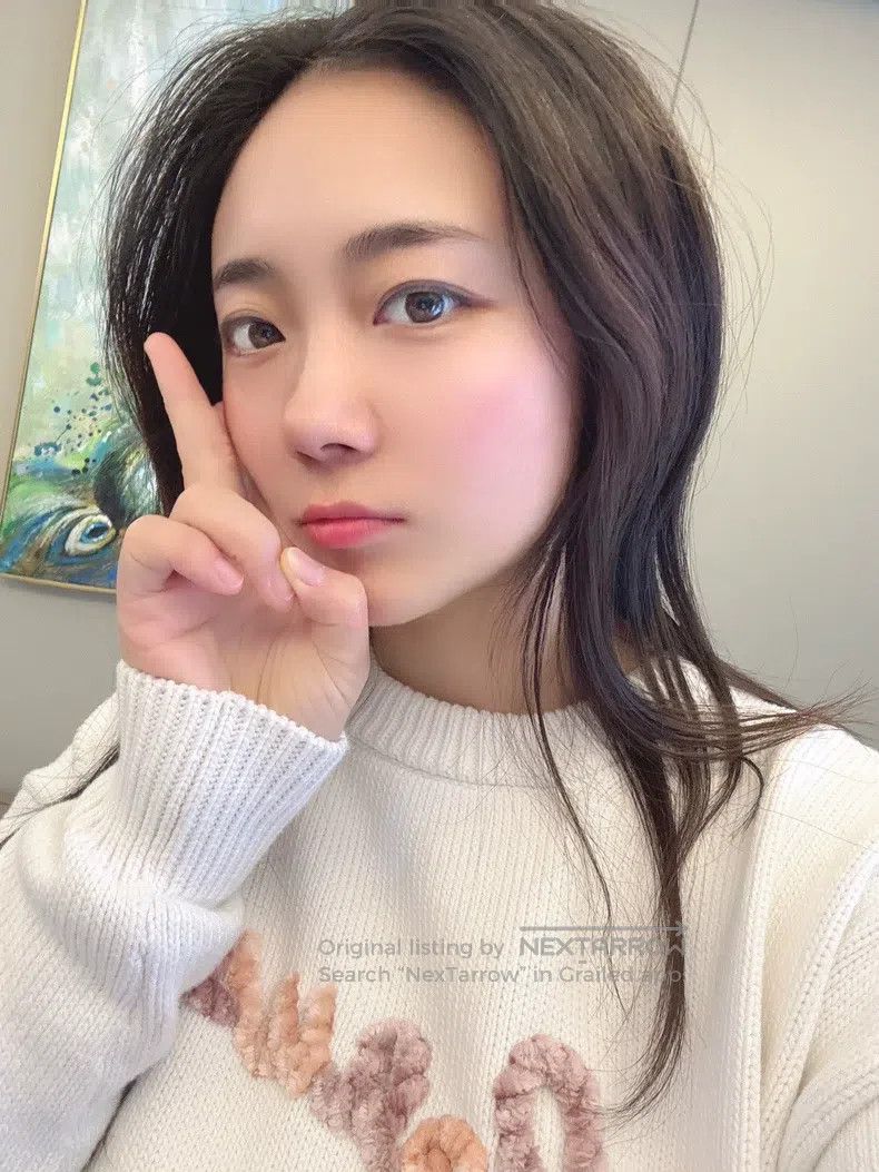 Loewe Loewe White Flocked Colorful Logo Round Neck Knit Sweater Size S / US 4 / IT 40 - 7 Thumbnail