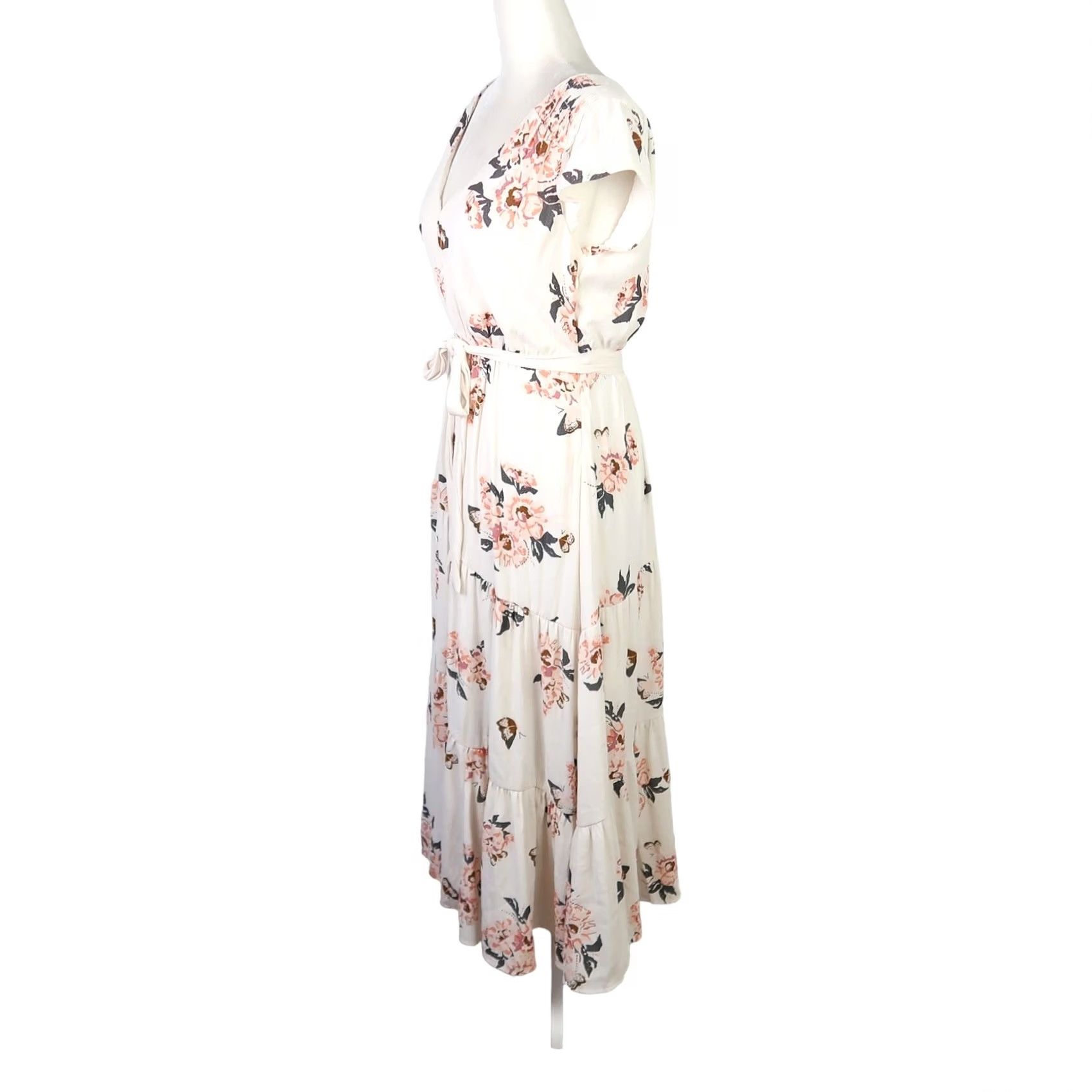 Free People Free People All I Got cream and pink floral print maxi dress 2 Size XS / US 0-2 / IT 36-38 - 3 Thumbnail