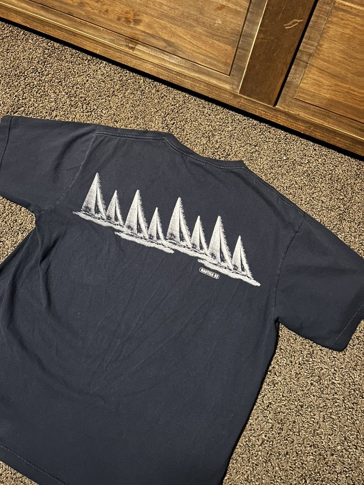 Nautica Nautica Surf Shirt Vintage Size US L / EU 52-54 / 3 - 1 Thumbnail