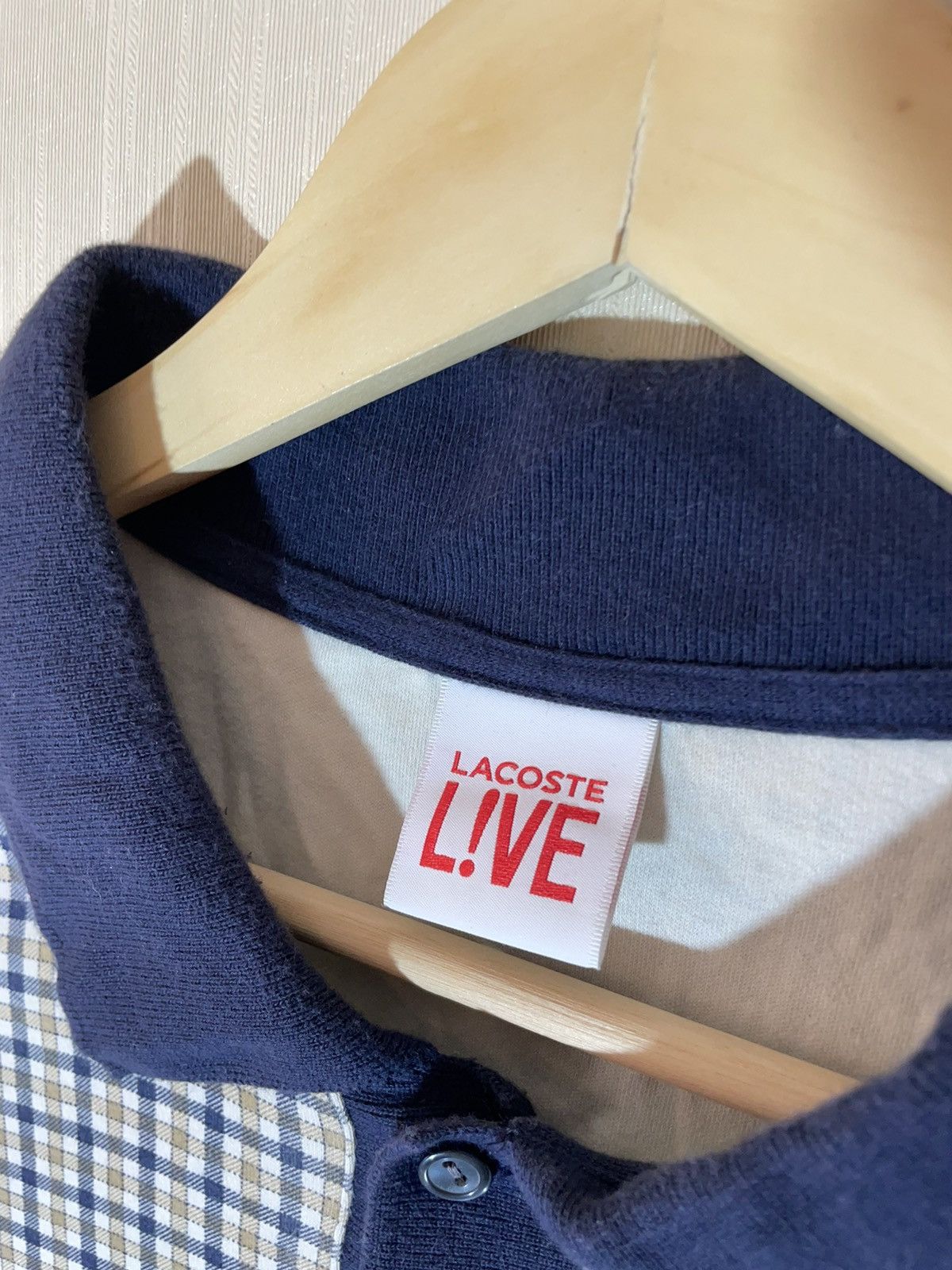Lacoste × Vintage Lacoste live streetwear sweatshirt jersey Size US XL / EU 56 / 4 - 4 Thumbnail
