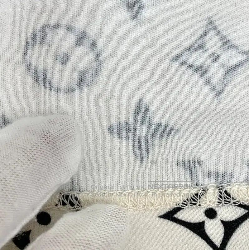 Louis Vuitton Louis Vuitton Women's White Cotton T. Size XS / US 0-2 / IT 36-38 - 8 Thumbnail