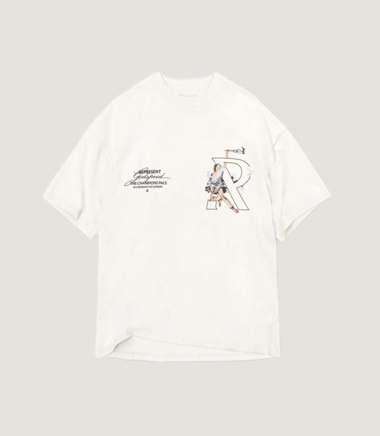 Represent Clo. REPRESENT ‘Hermes White’ T-shirt Size US M / EU 48-50 / 2 - 6 Thumbnail