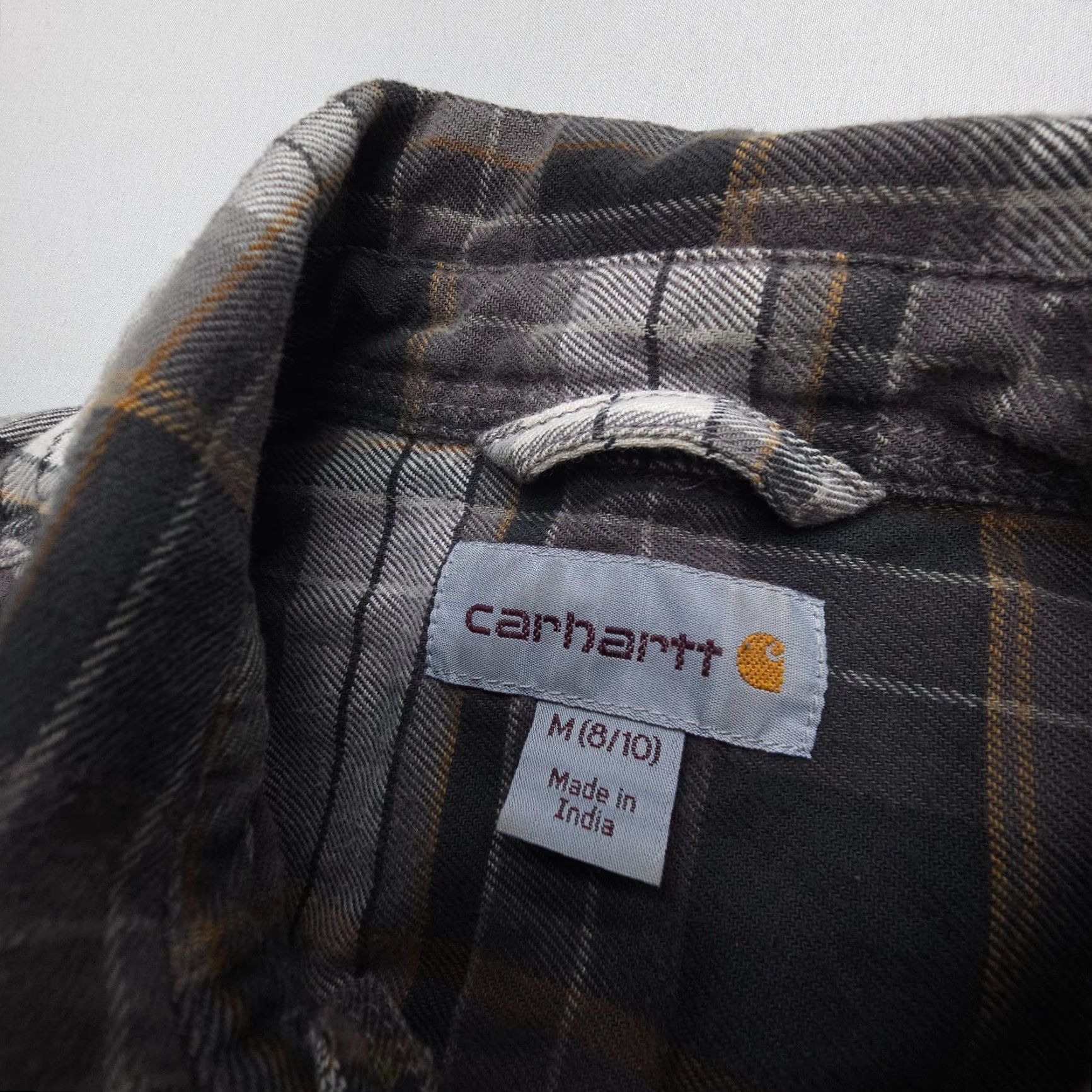 Carhartt Carhartt Shirt Womens Medium Flannel Plaid Rugged Flex Hamilton Work Size M / US 6-8 / IT 42-44 - 4 Thumbnail