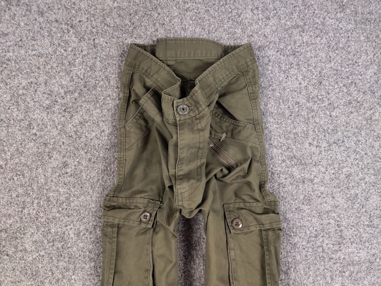 Japanese Brand Vintage Japanese Multi Pocket Cargo Pants Y2K Travis Style Size US 36 / EU 52 - 8 Thumbnail