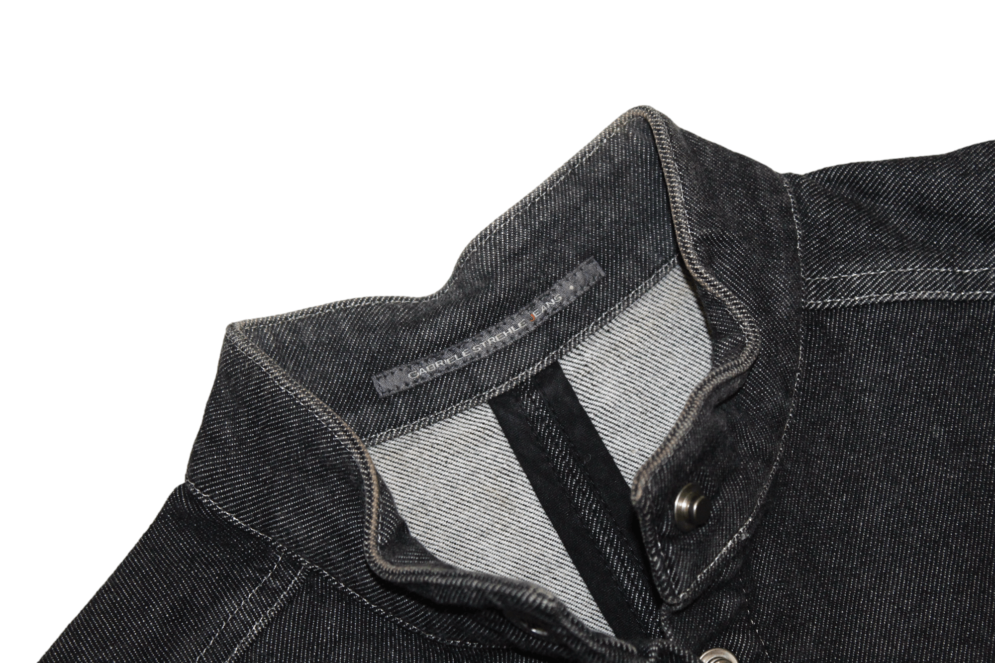 STRENESSE Strenesse Gabriele Strehle Snap Button Raw Denim Jacket Size M / US 6-8 / IT 42-44 - 7 Thumbnail