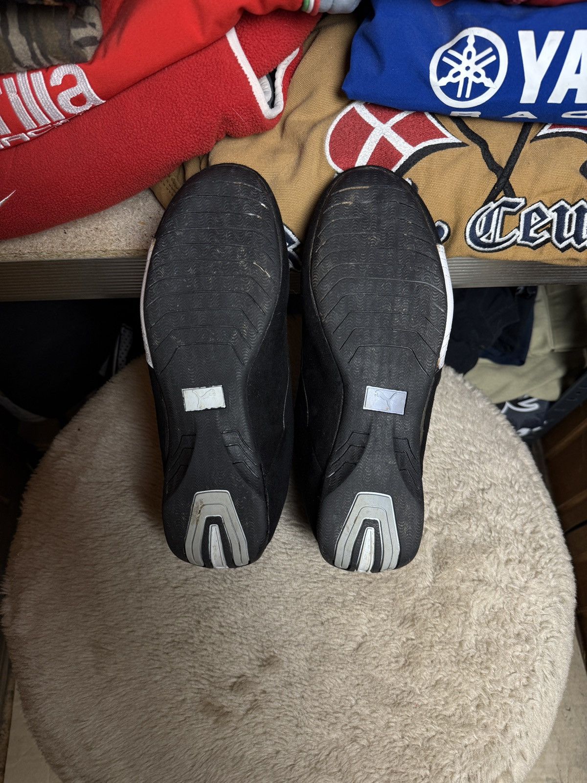 Ferrari × Puma Vintage Puma Speedcat Racing Suede Y2K Sneakers Size US 7 / EU 40 - 6 Thumbnail