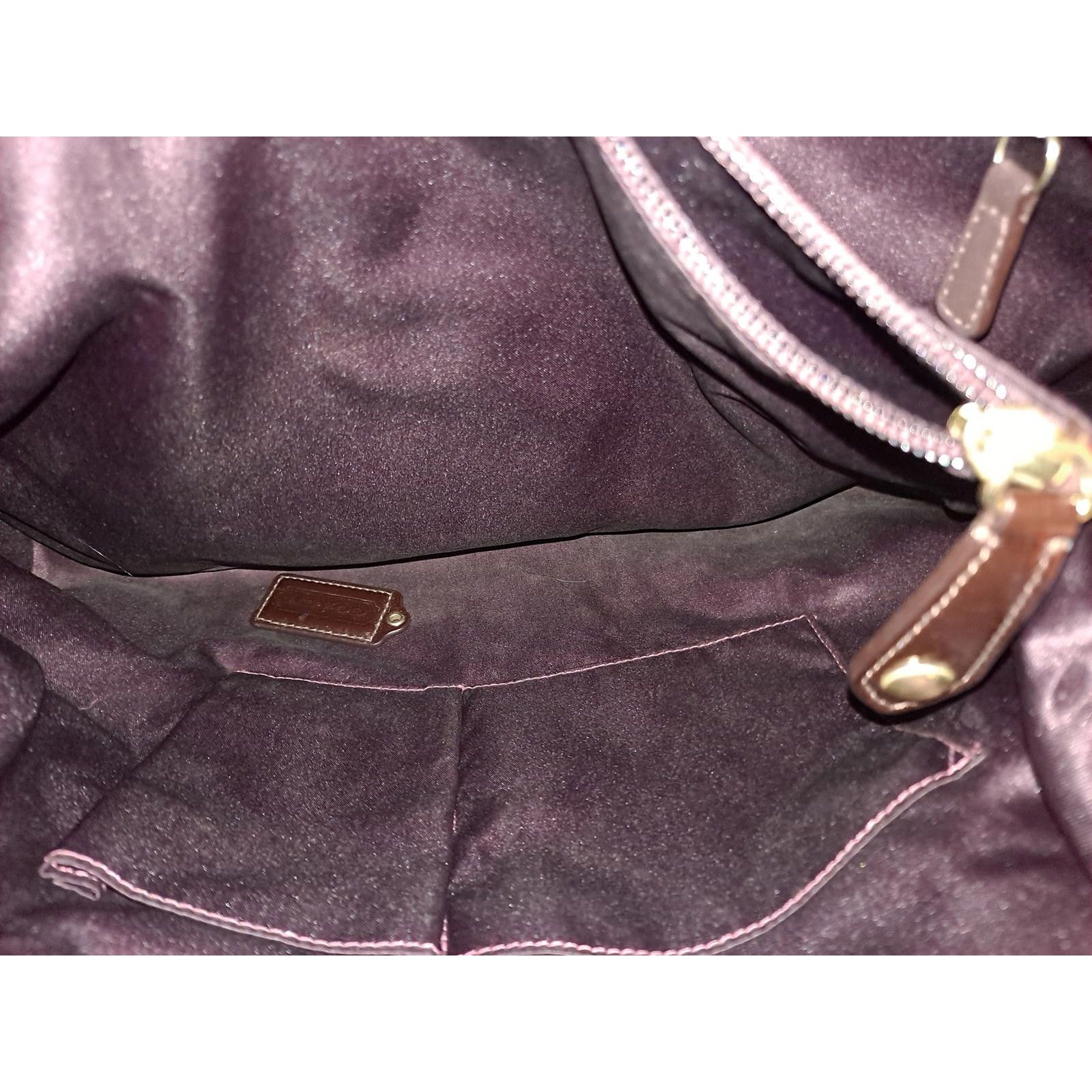 Coach Coach Ashley Sateen F1257-F20113 Colorful Shoulder Bag Size ONE SIZE - 9 Thumbnail