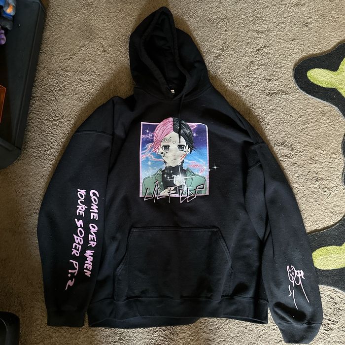 LIL PEEP LIL PEEP COME OVER WHEN YOU’RE SOBER PT2 HOODIE | Grailed