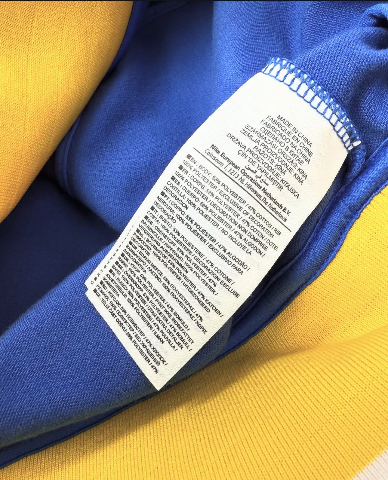 Vintage Vintage Nike Brazil track jacket Brasil size M blue logo Size US M / EU 48-50 / 2 - 6 Thumbnail