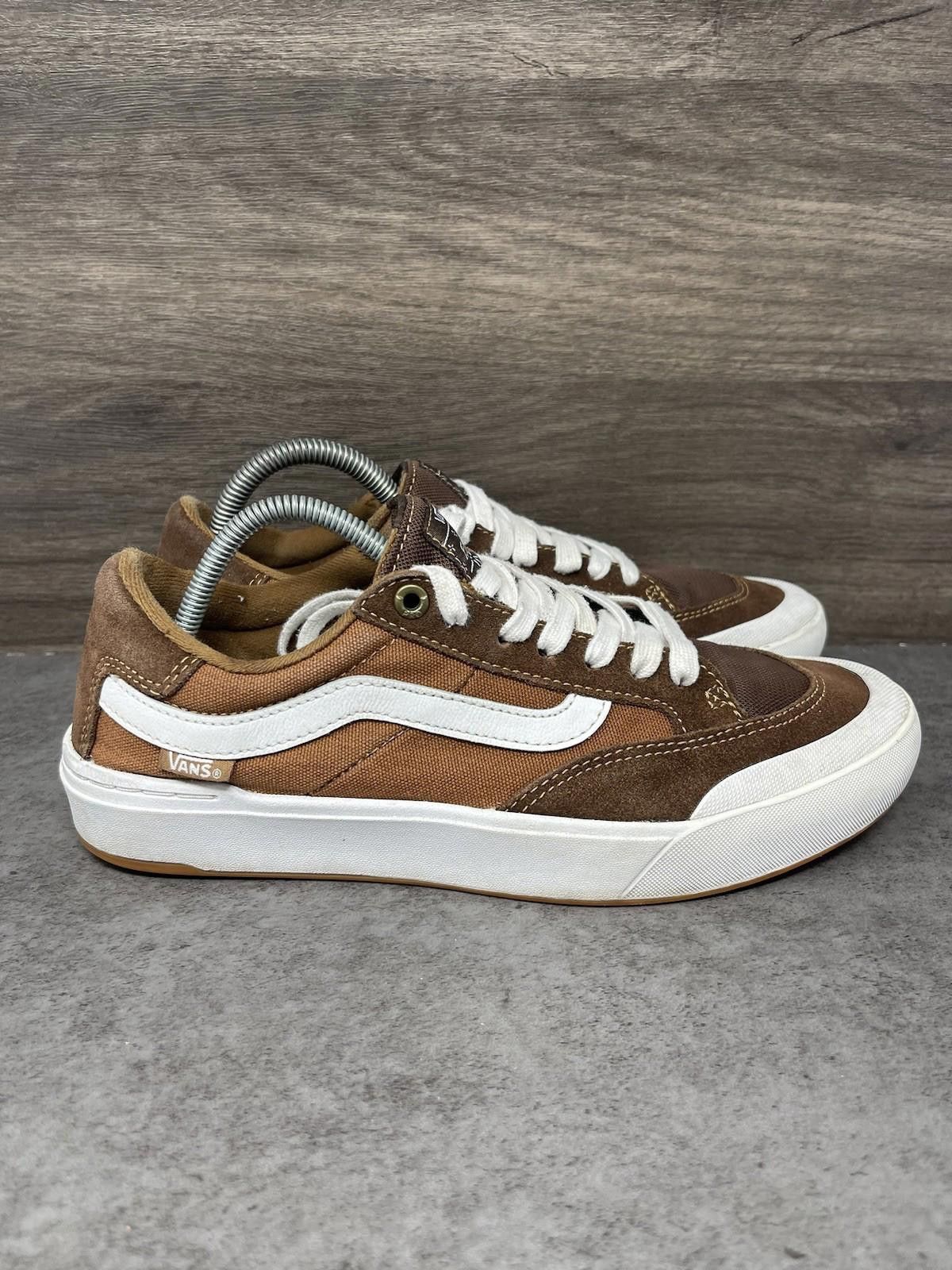 Vans Vans Berle Pro Shoes Mens Size 7.5 Brown White Size US 7.5 / EU 40-41 - 5 Thumbnail