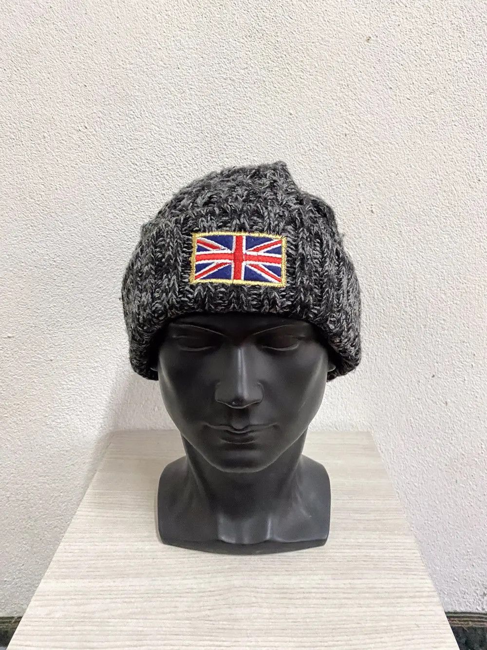 Japanese Brand × Vintage Vintage Plain Beanie Hat Size ONE SIZE - 2 Thumbnail