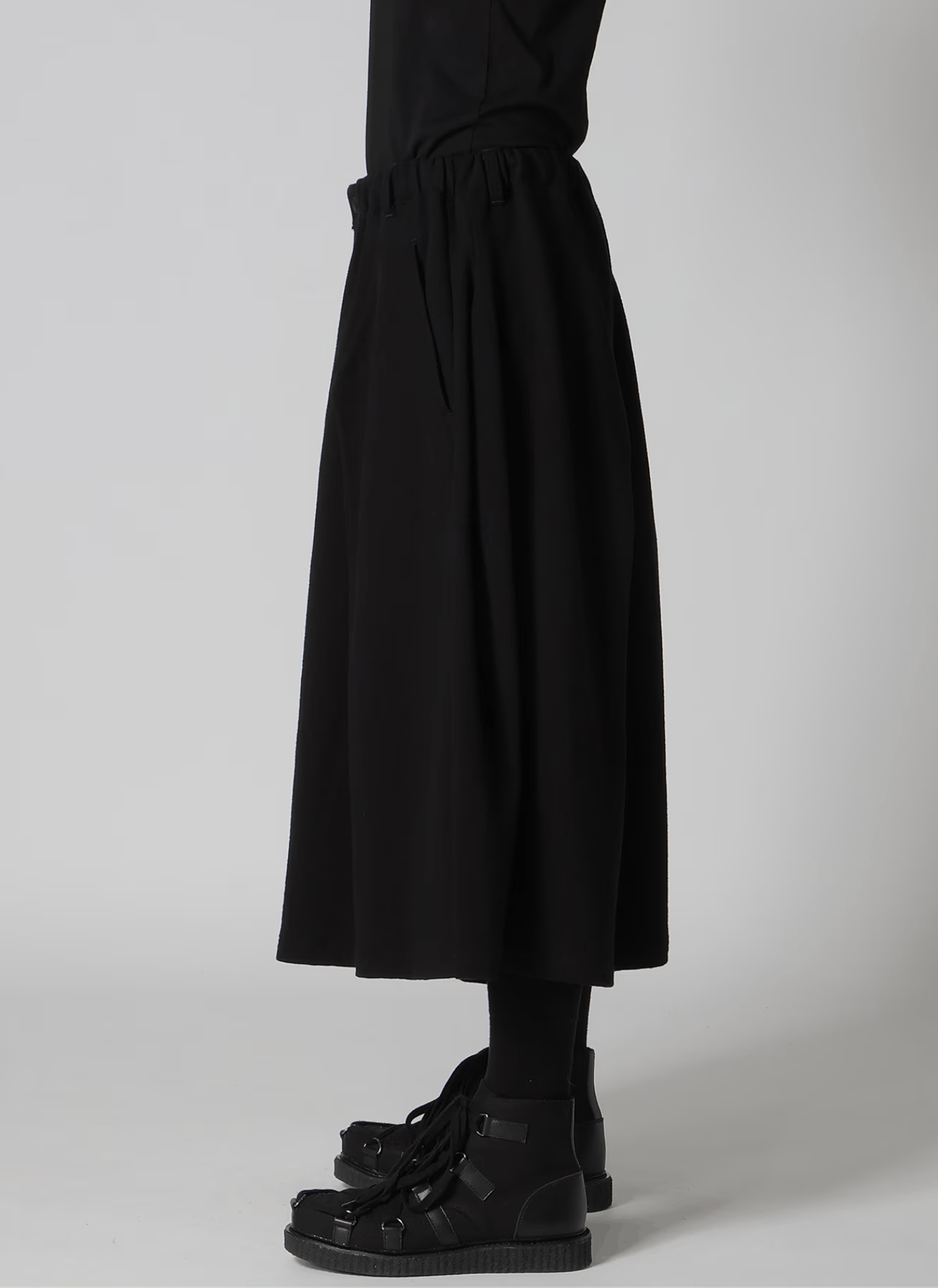 Yohji Yamamoto Yohji Yamamoto Pour Homme - HIGHLAND JERSEY TUCK PANTS Size US 32 / EU 48 - 6 Thumbnail