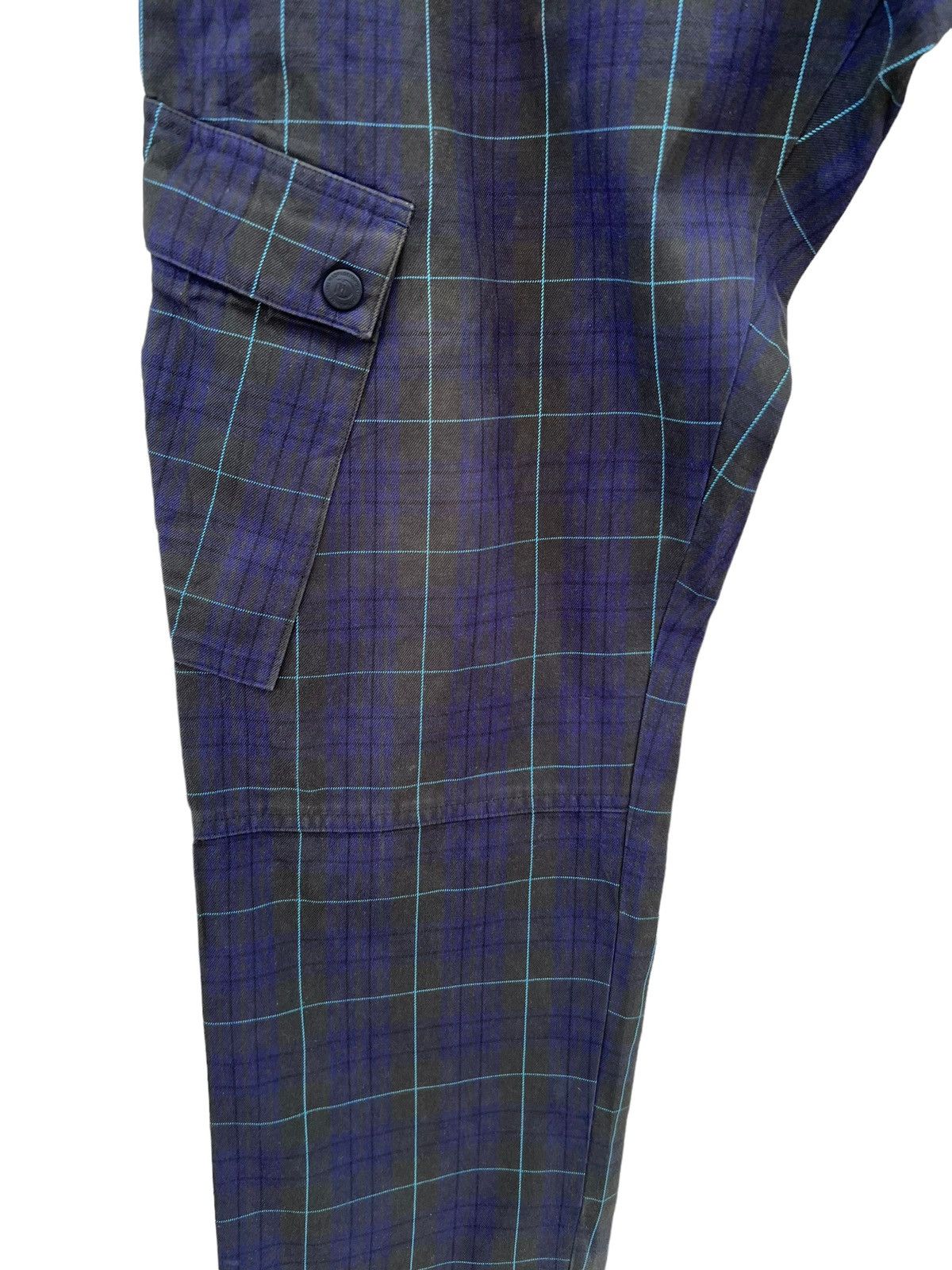 Designer Vintage MADPAGER Japan Plaid Pocket Cargo Trouser Pant Size US 32 / EU 48 - 9 Thumbnail