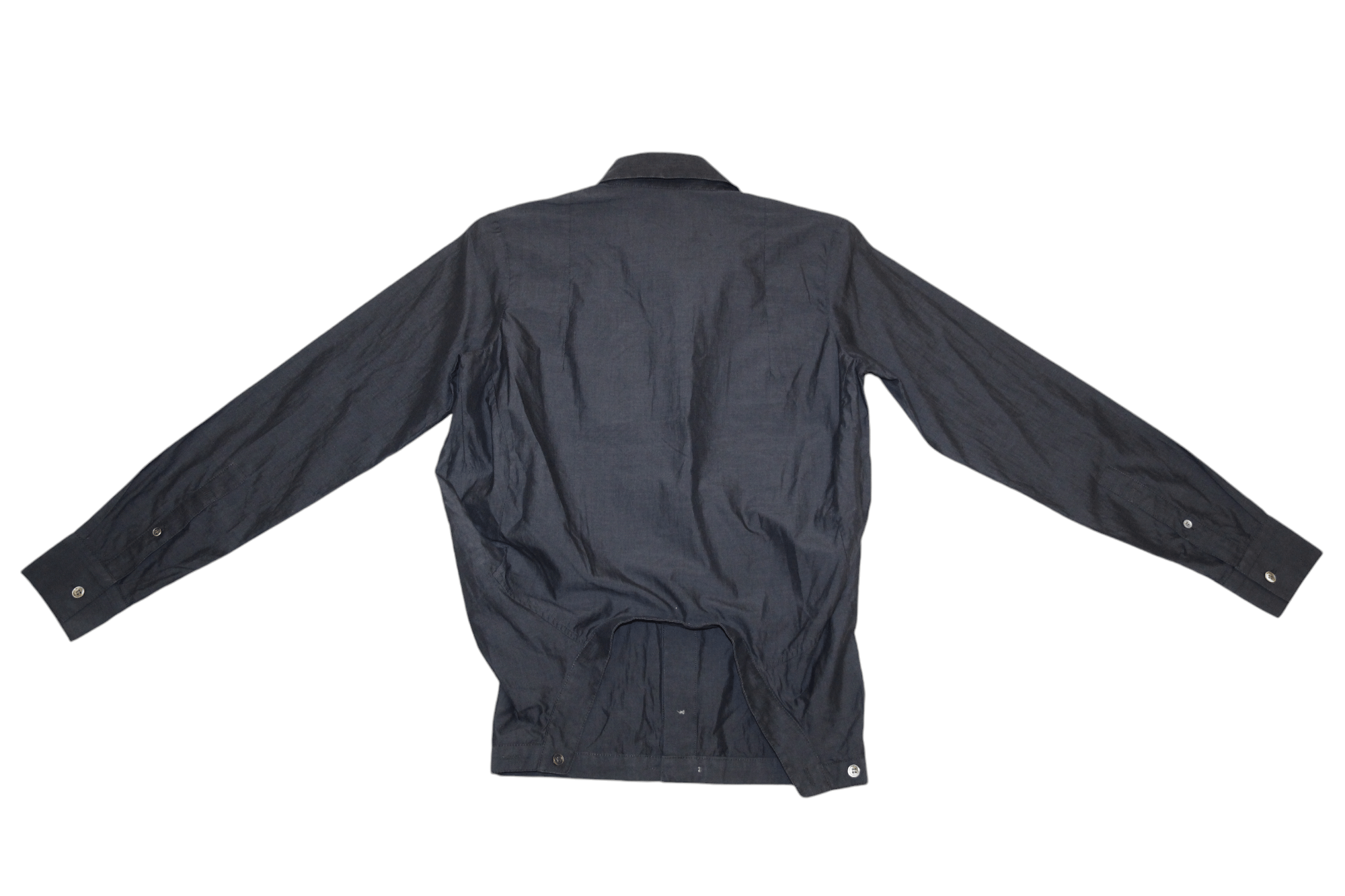 Pas de Calais Pas De Calais lhidden button brushed cotton shirt Size S / US 4 / IT 40 - 8 Thumbnail