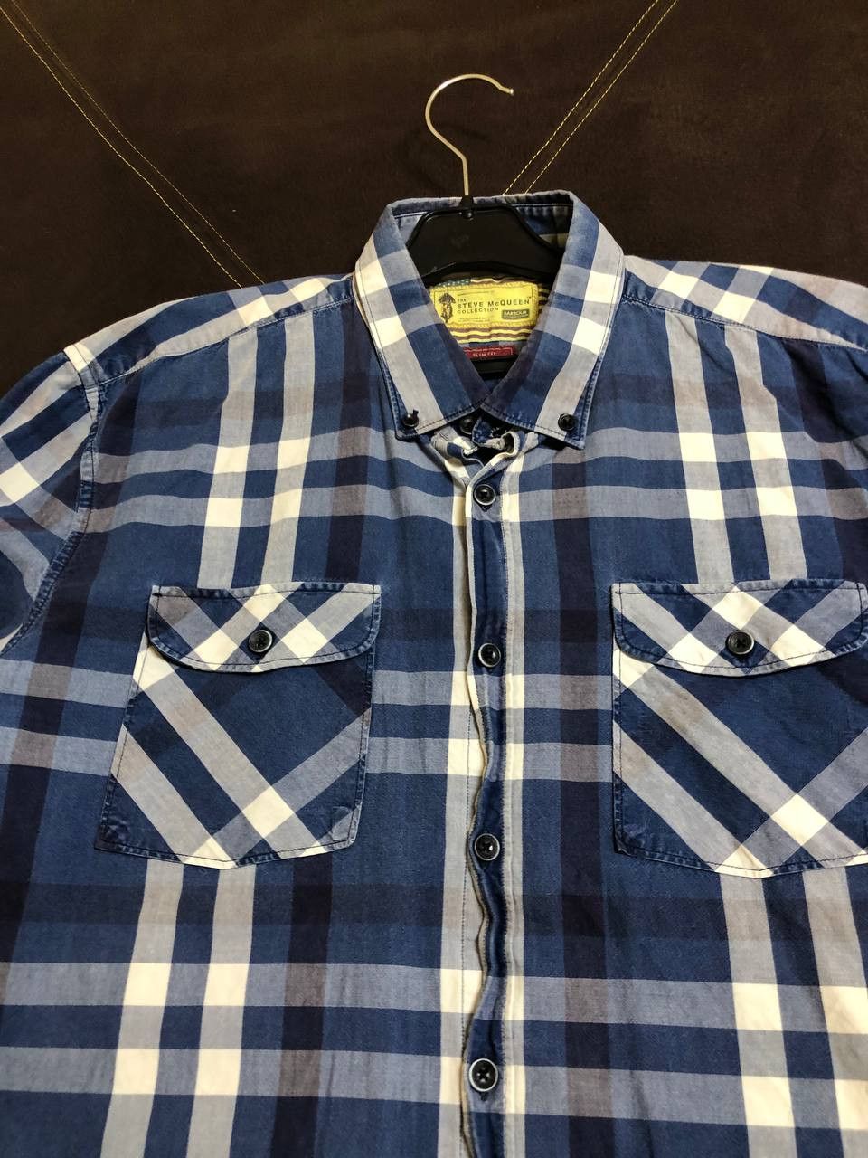 Barbour Barbour international Steve McQueen checkered shirts Size US L / EU 52-54 / 3 - 6 Thumbnail