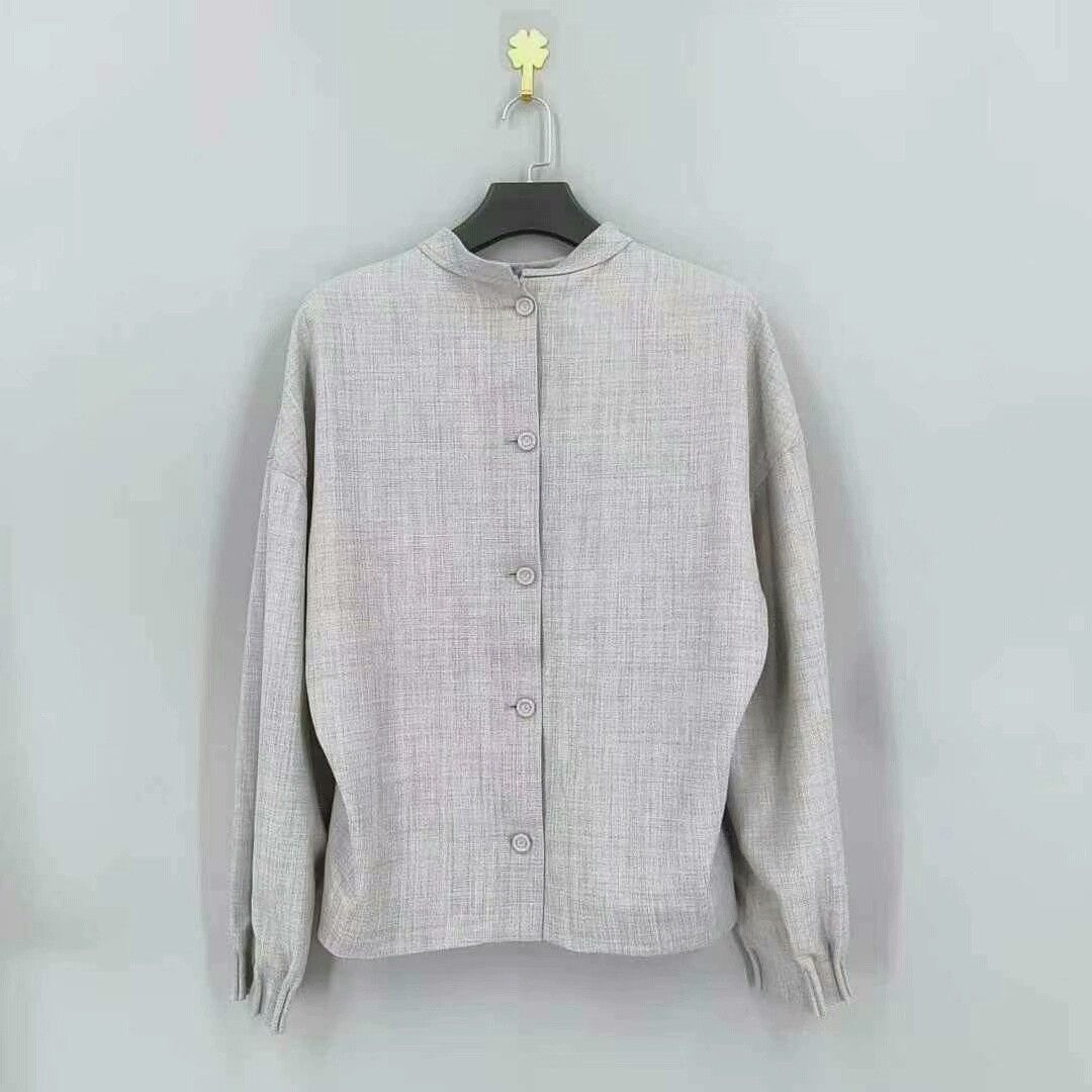 Dior Men's Gray Wool Reversible Coat