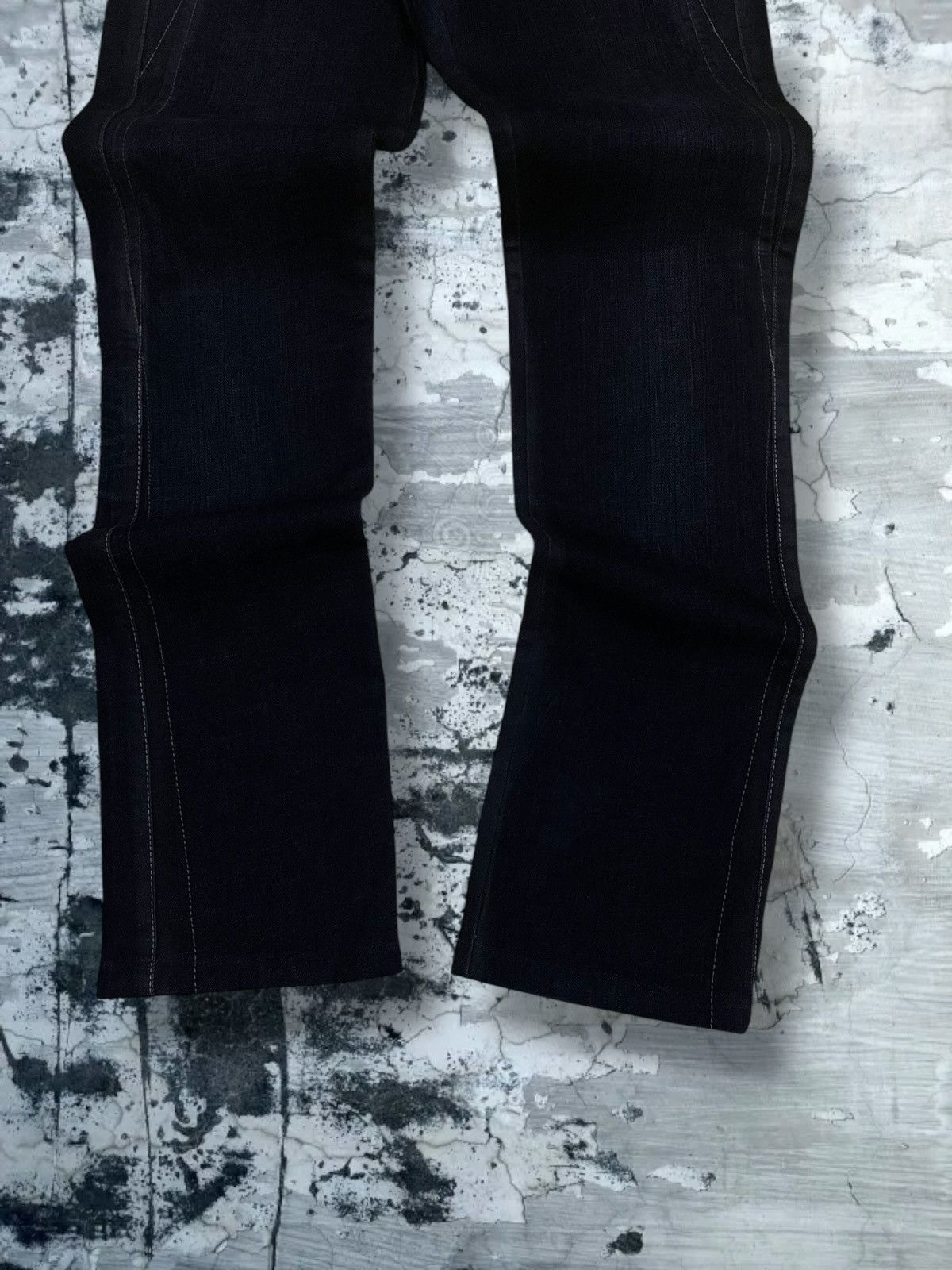 Japanese Brand Vintage 1990 Japan Designer NFY Notify Flared Cut Denim Size US 28 / EU 44 - 3 Thumbnail