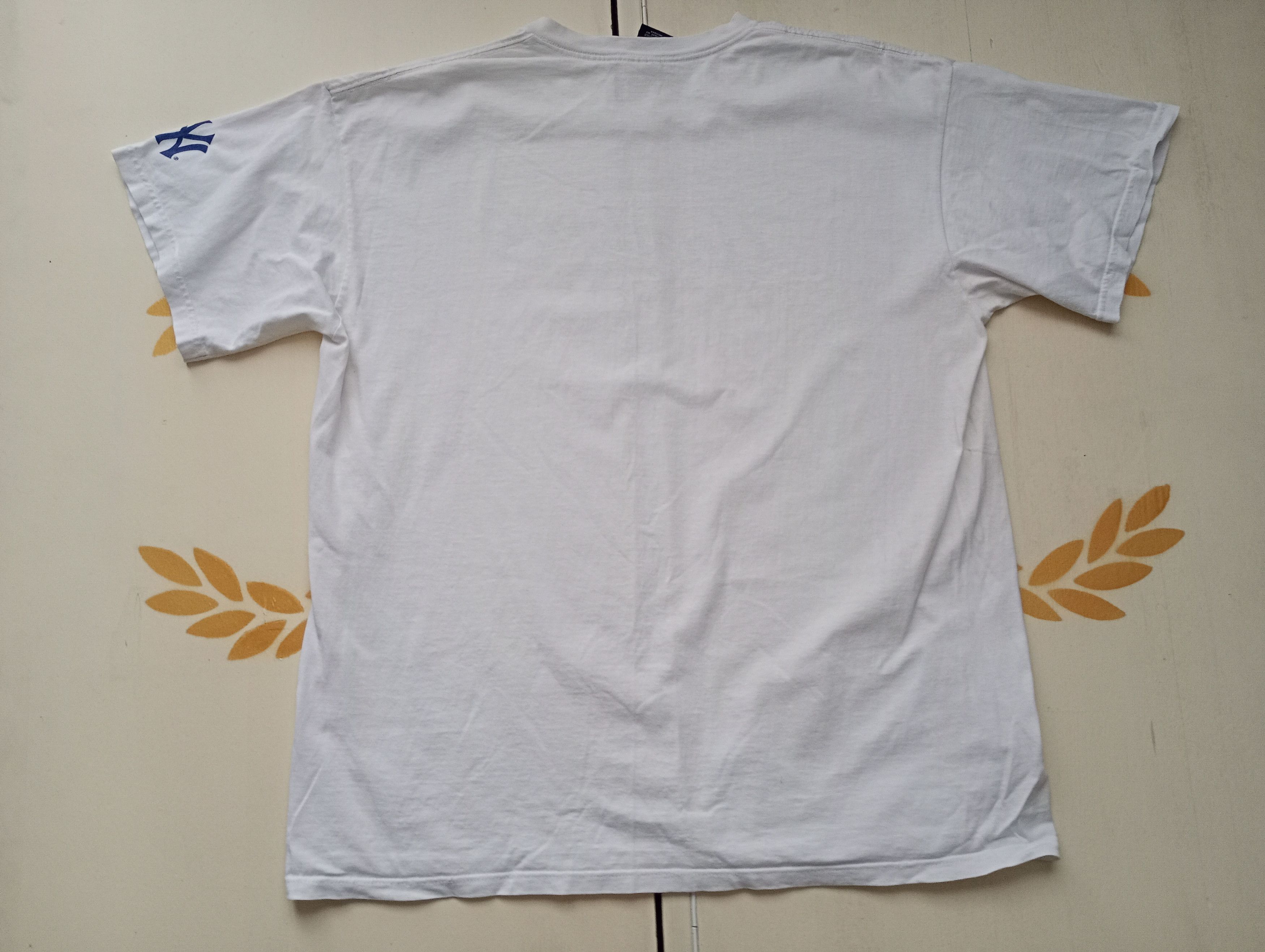 Nike Nike NY Yankees Baseball T-Shirt 2002 Size US XL / EU 56 / 4 - 12 Thumbnail